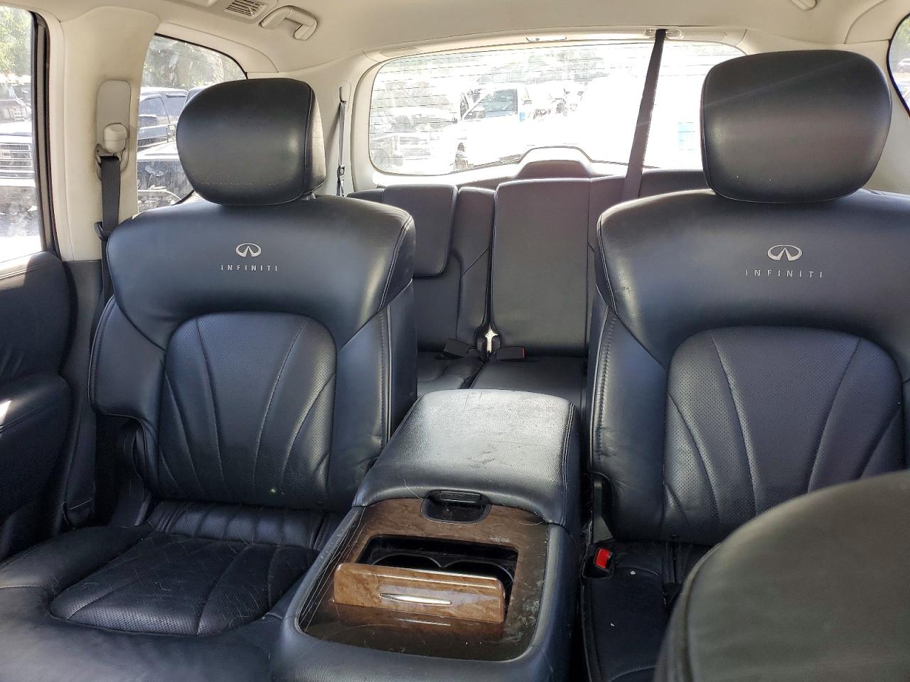 2012 Infiniti Qx56 Base White vin: JN8AZ2NF6C9515270