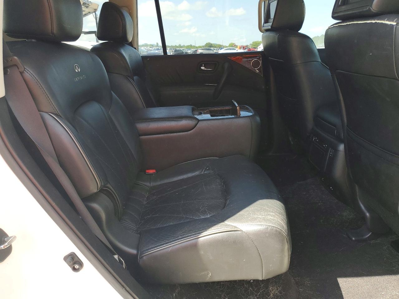2012 Infiniti Qx56 Base White vin: JN8AZ2NF6C9515270
