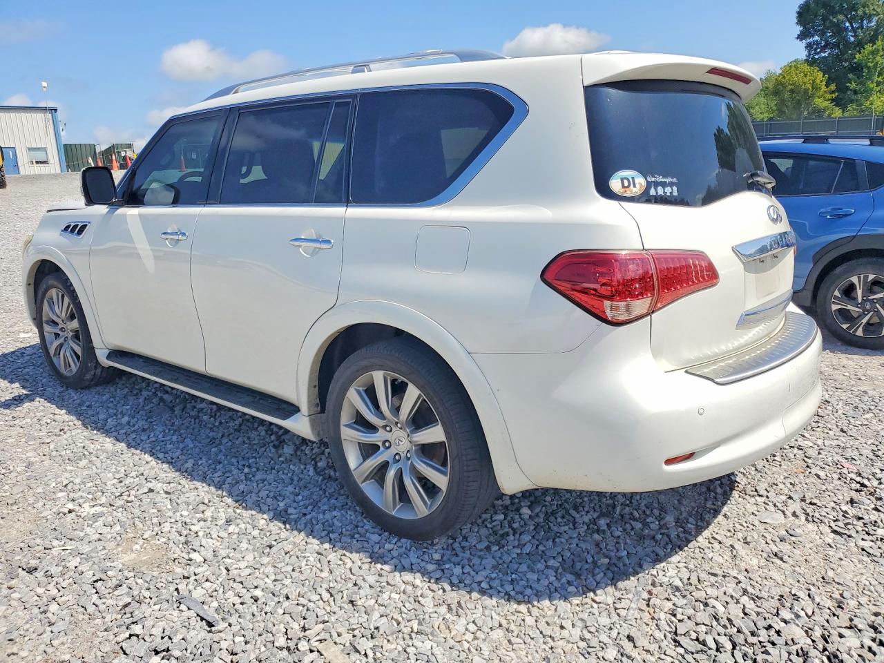 2012 Infiniti Qx56 Base White vin: JN8AZ2NF6C9515270