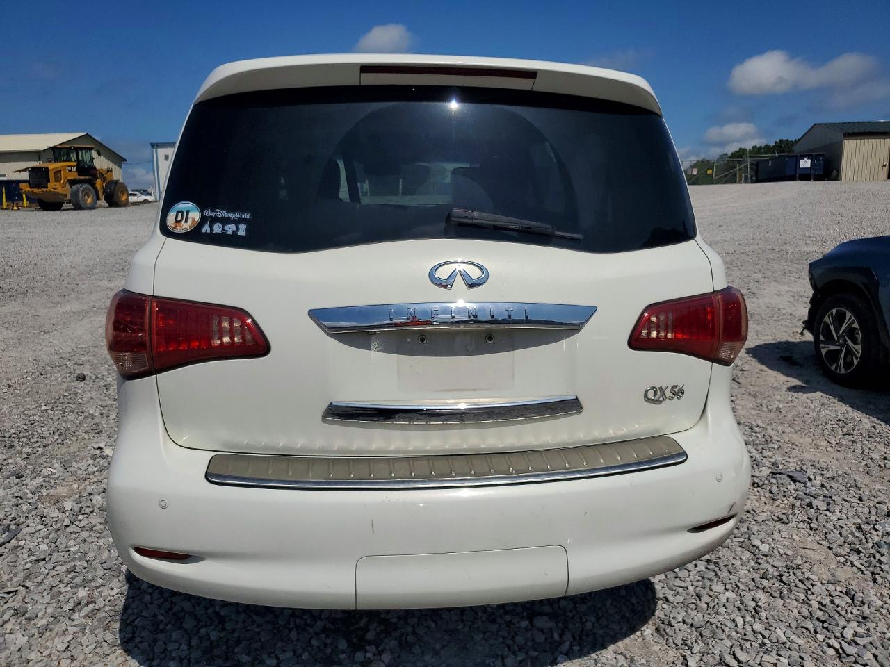 2012 Infiniti Qx56 Base White vin: JN8AZ2NF6C9515270