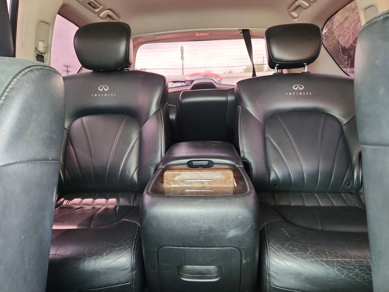 2012 Infiniti Qx56 Base Черный vin: JN8AZ2NF6C9515673