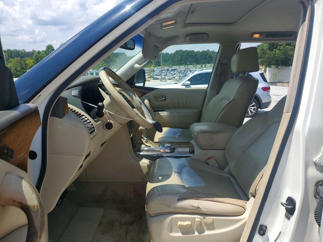 2012 Infiniti Qx56 Base Cream vin: JN8AZ2NF6C9516287