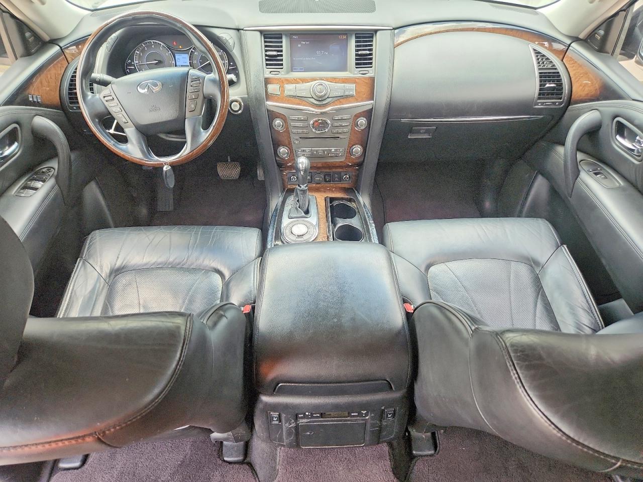 2014 Infiniti Qx80 Base Silver vin: JN8AZ2NF6E9554542