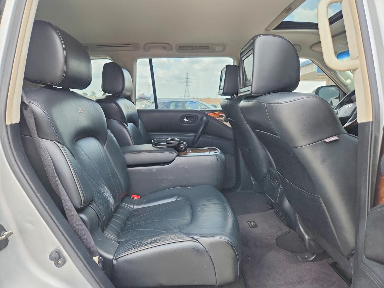 2014 Infiniti Qx80 Base Silver vin: JN8AZ2NF6E9554542