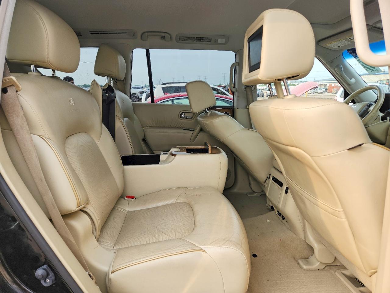 2014 Infiniti Qx80 Base Black vin: JN8AZ2NF6E9555433