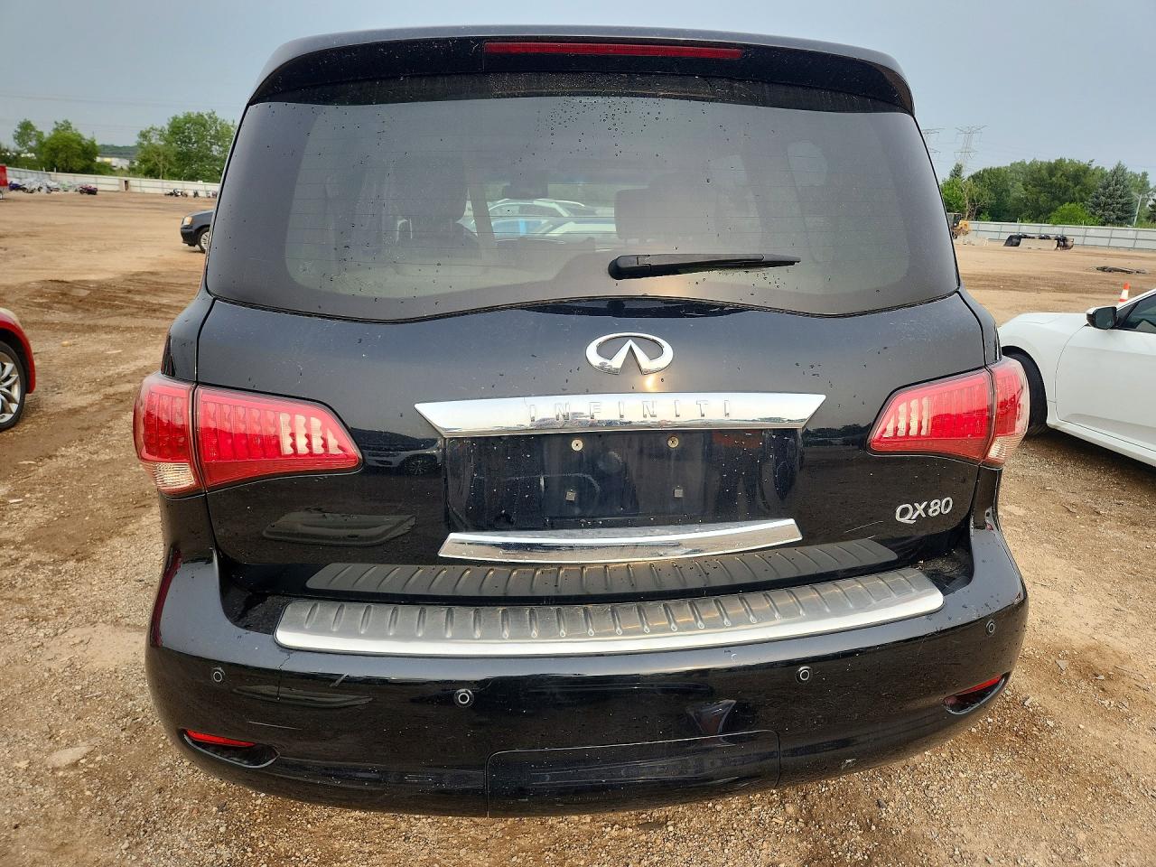 2014 Infiniti Qx80 Base Black vin: JN8AZ2NF6E9555433