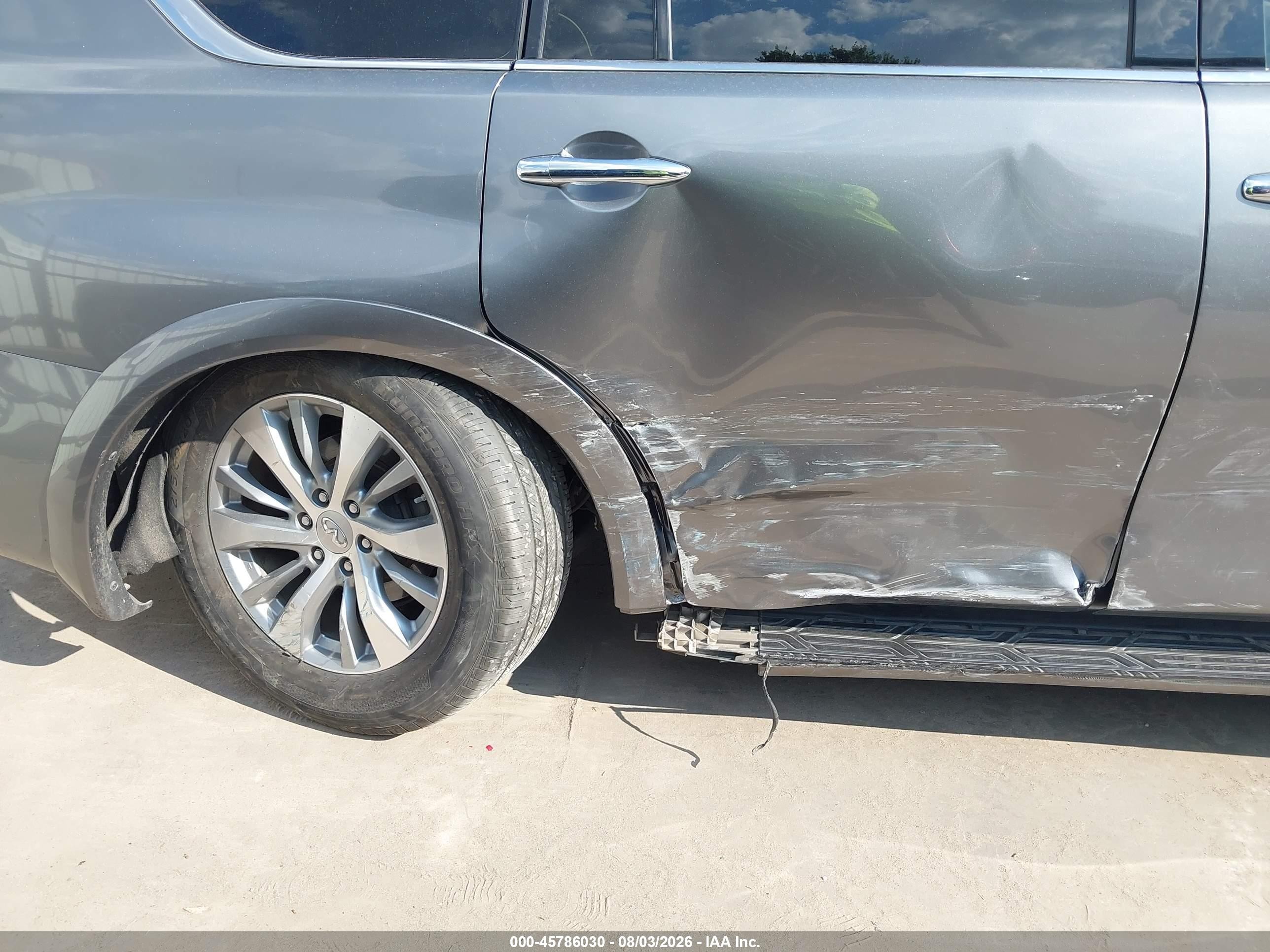 2015 Infiniti Qx80   Серый vin: JN8AZ2NF6F9571262