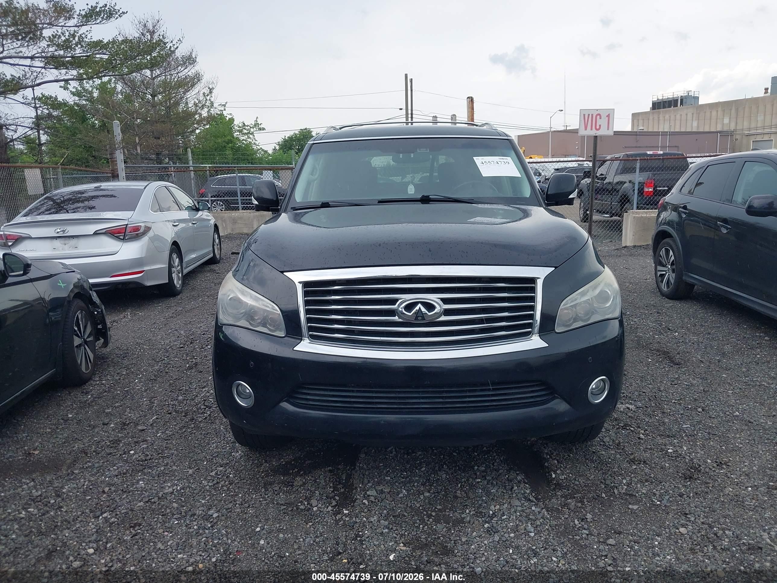 2011 Infiniti Qx56   Black vin: JN8AZ2NF7B9500615