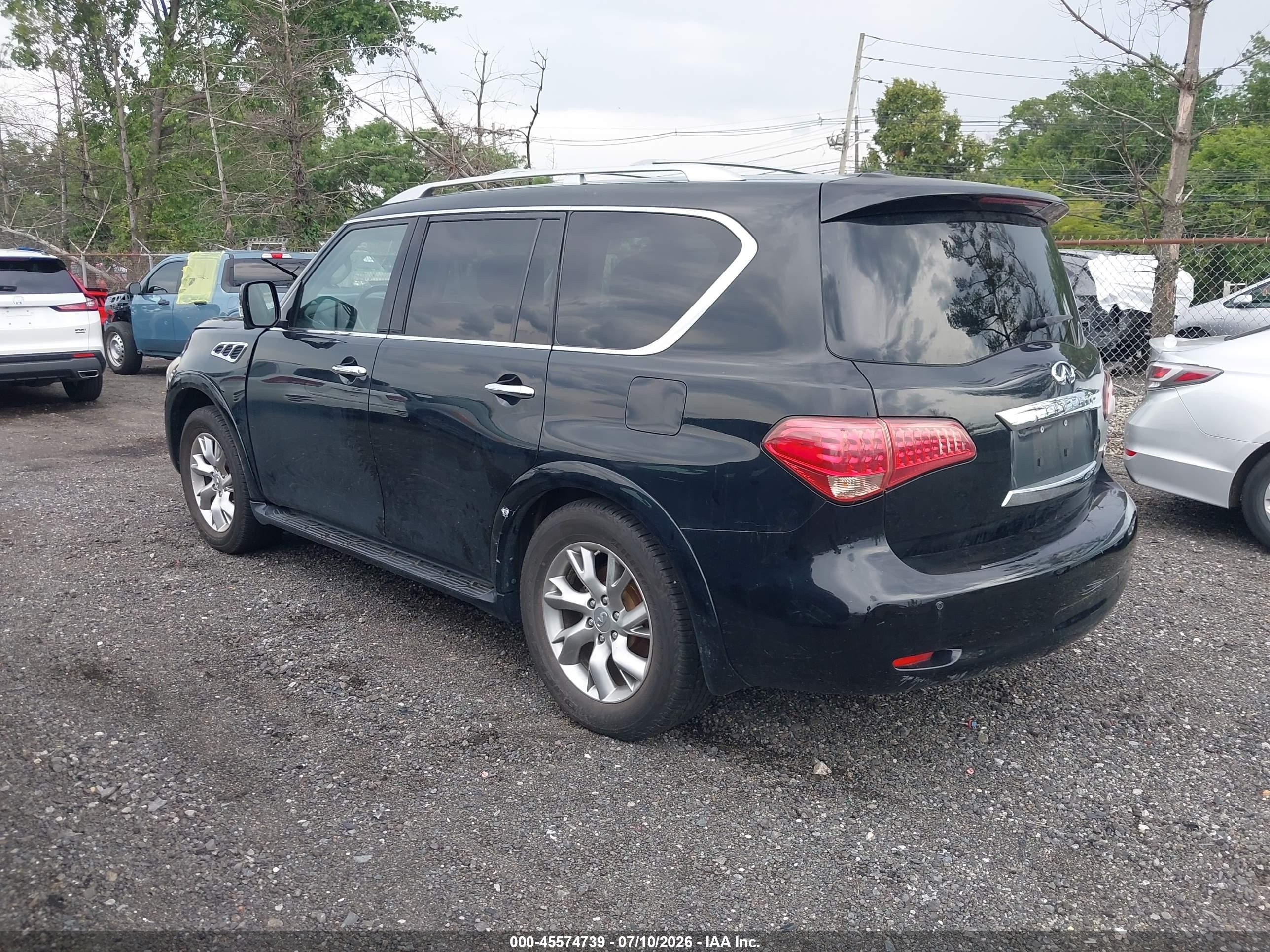 2011 Infiniti Qx56   Black vin: JN8AZ2NF7B9500615