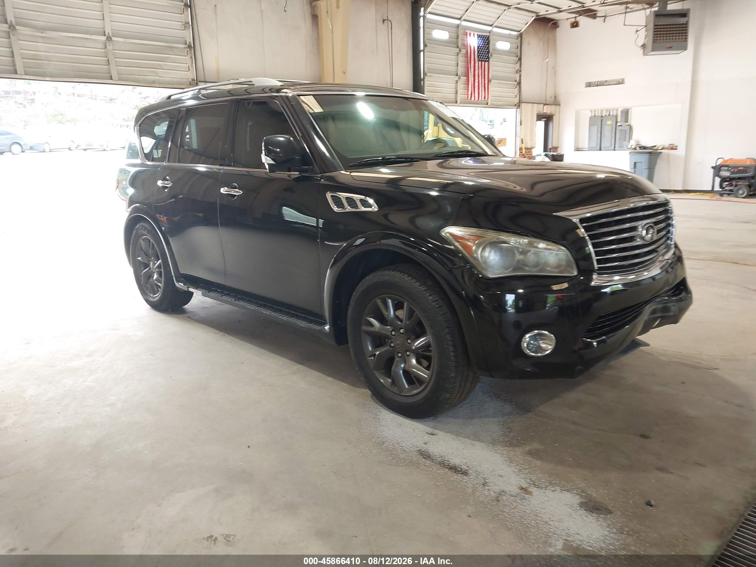 2011 Infiniti Qx56 Black vin: JN8AZ2NF7B9503806