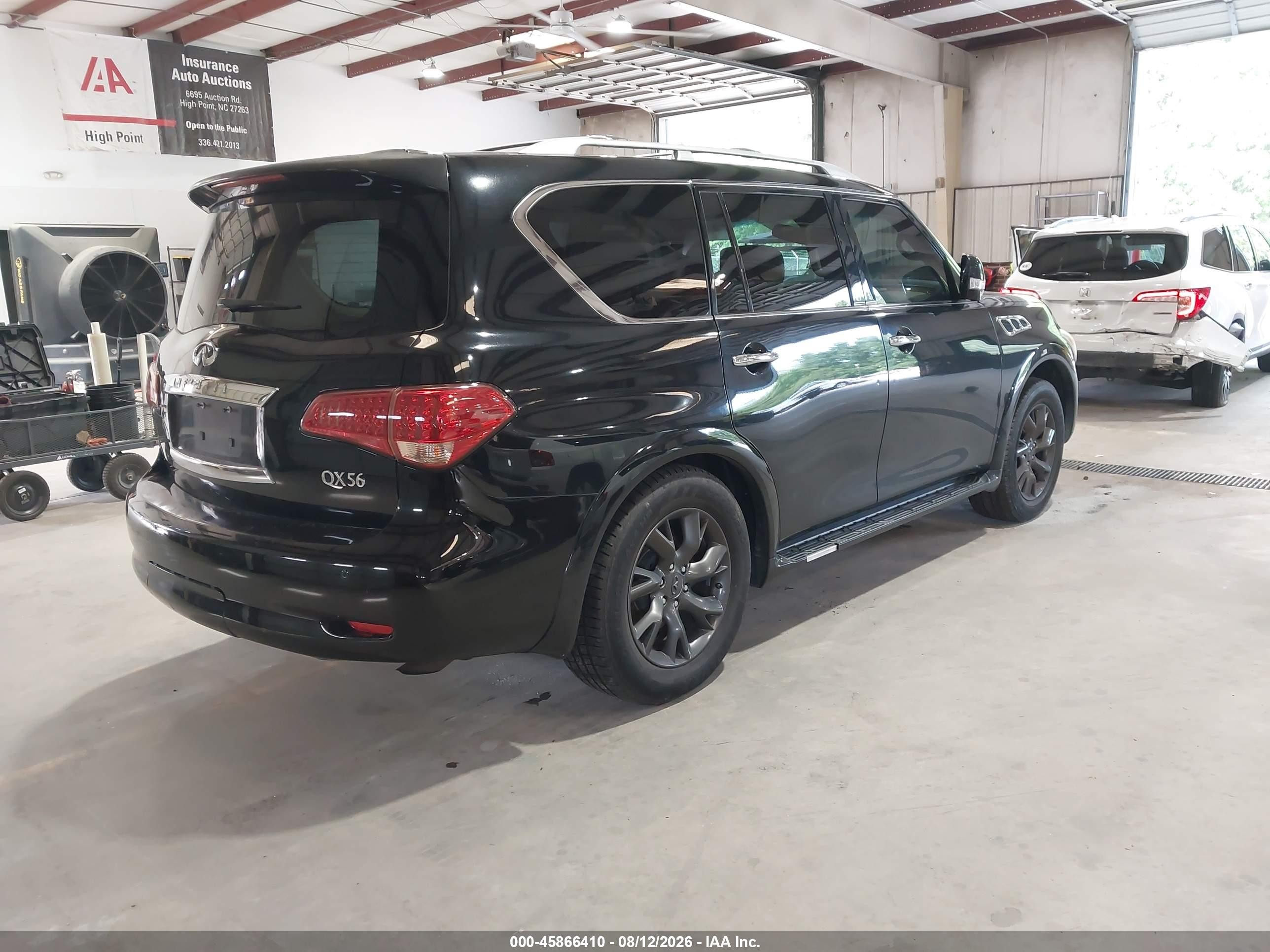 2011 Infiniti Qx56 Black vin: JN8AZ2NF7B9503806