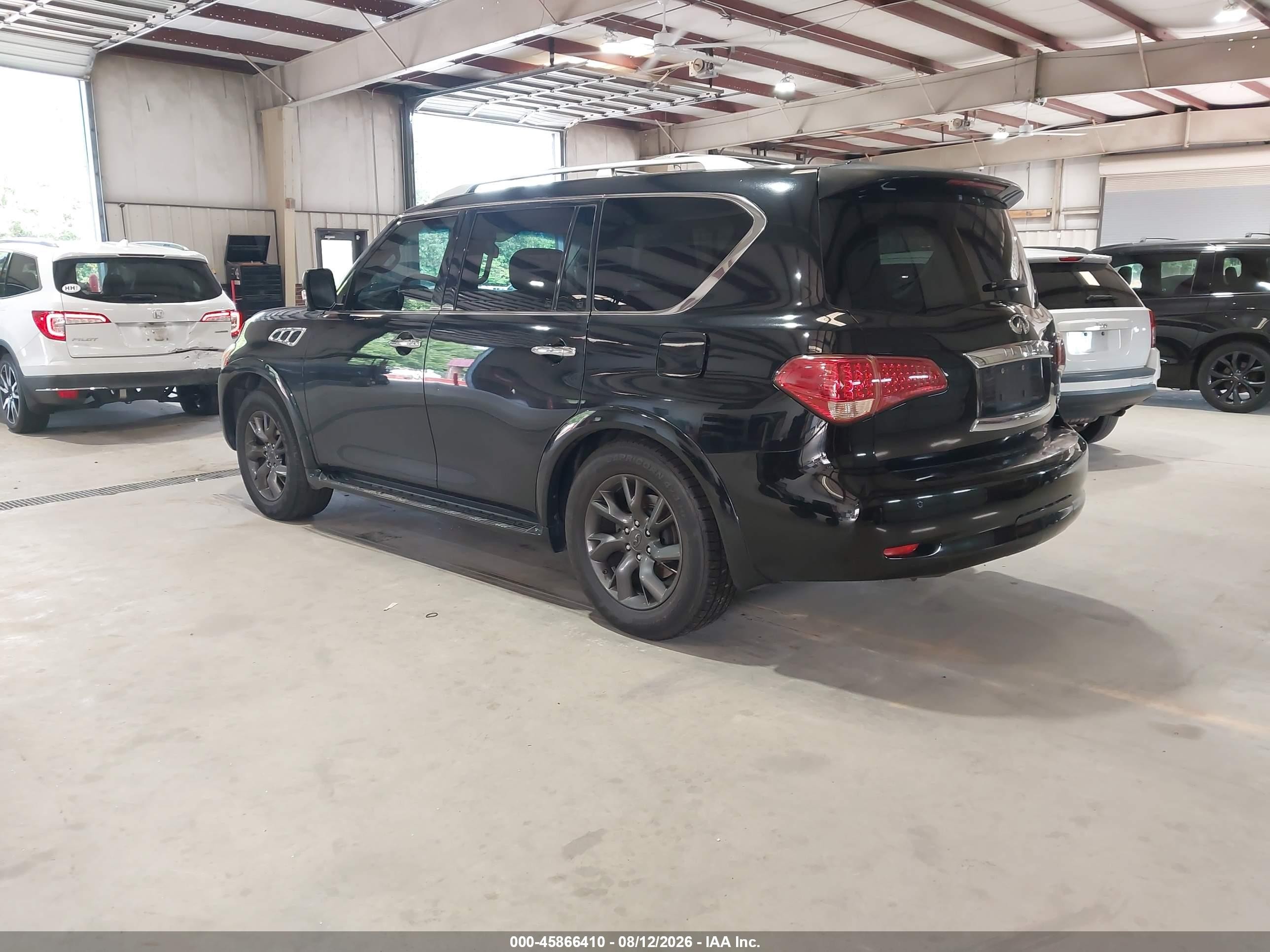 2011 Infiniti Qx56 Black vin: JN8AZ2NF7B9503806
