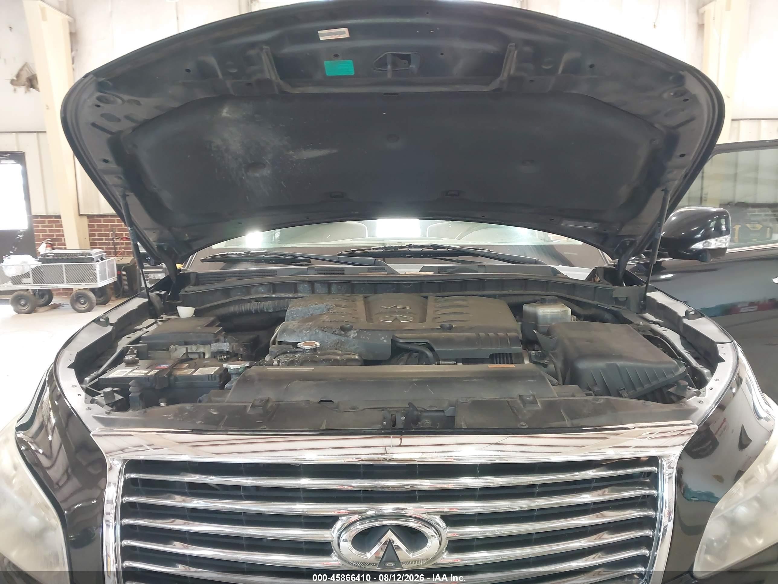 2011 Infiniti Qx56 Black vin: JN8AZ2NF7B9503806