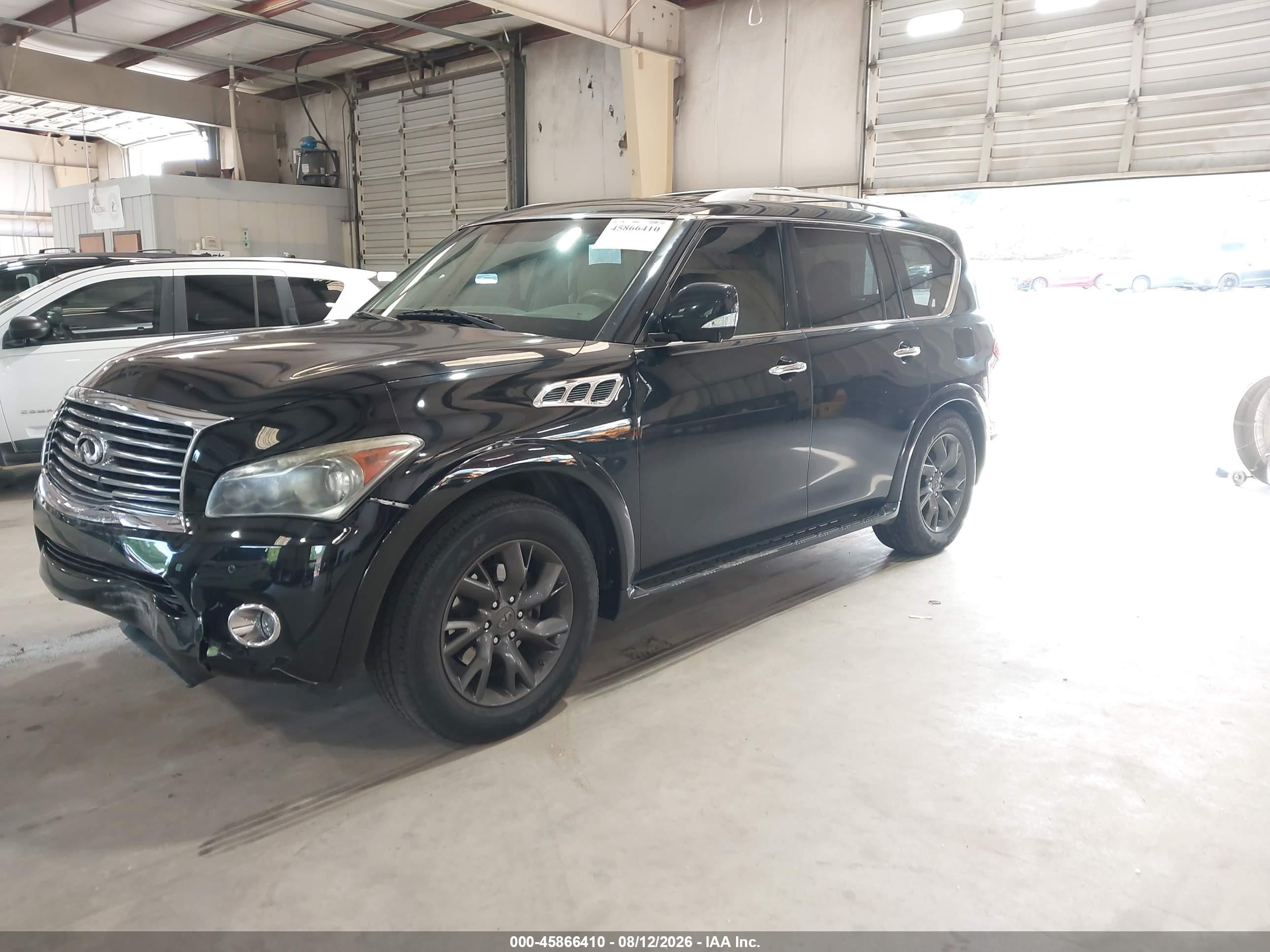 2011 Infiniti Qx56 Black vin: JN8AZ2NF7B9503806