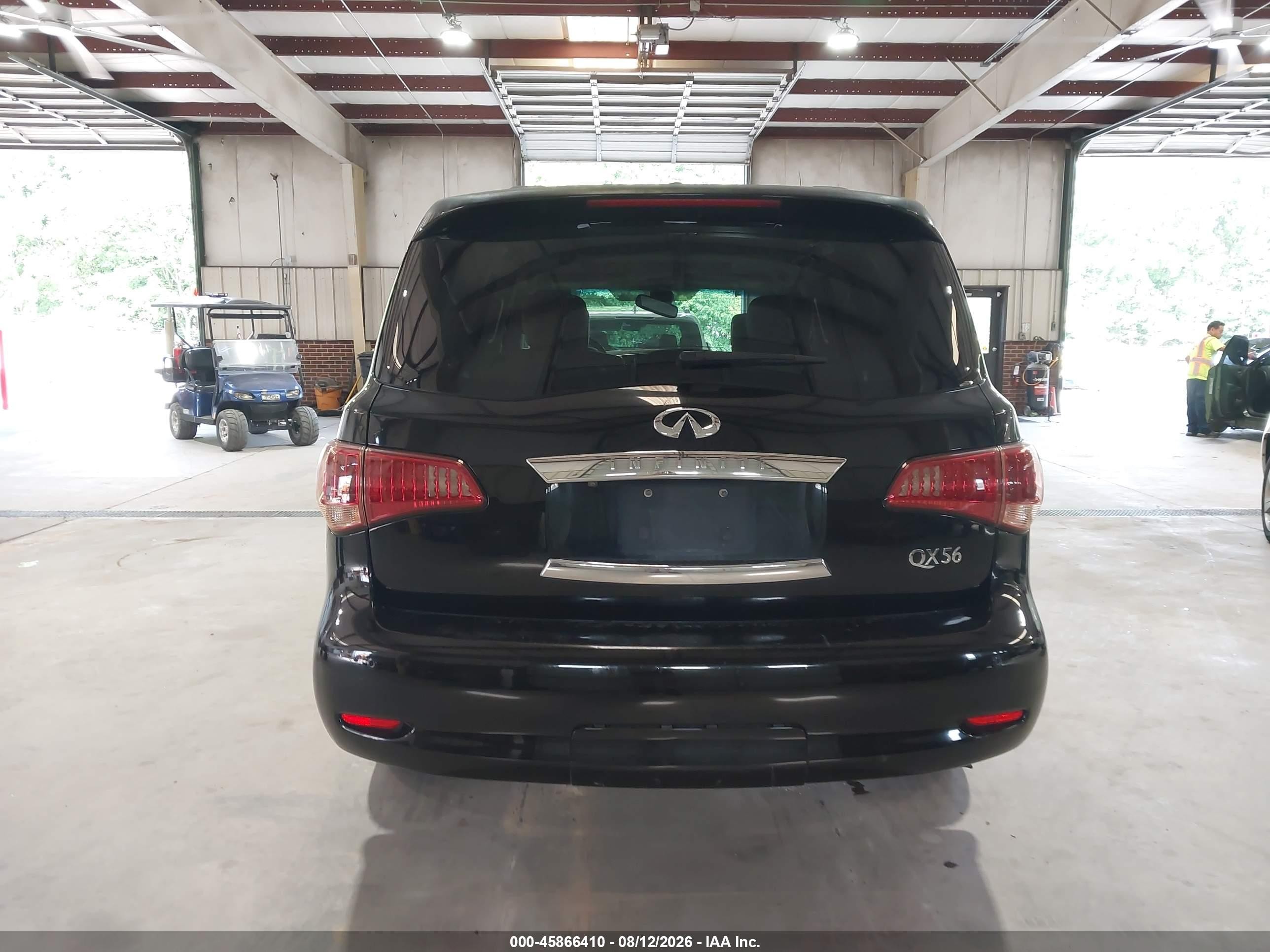 2011 Infiniti Qx56 Black vin: JN8AZ2NF7B9503806