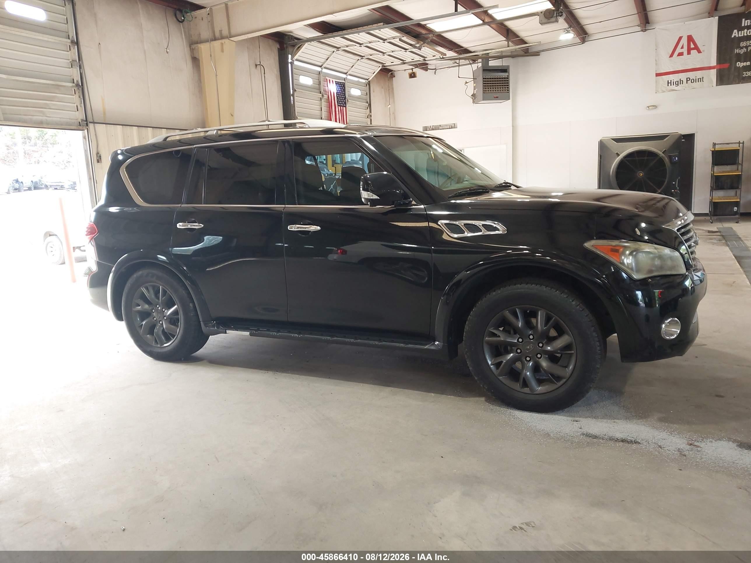 2011 Infiniti Qx56 Black vin: JN8AZ2NF7B9503806