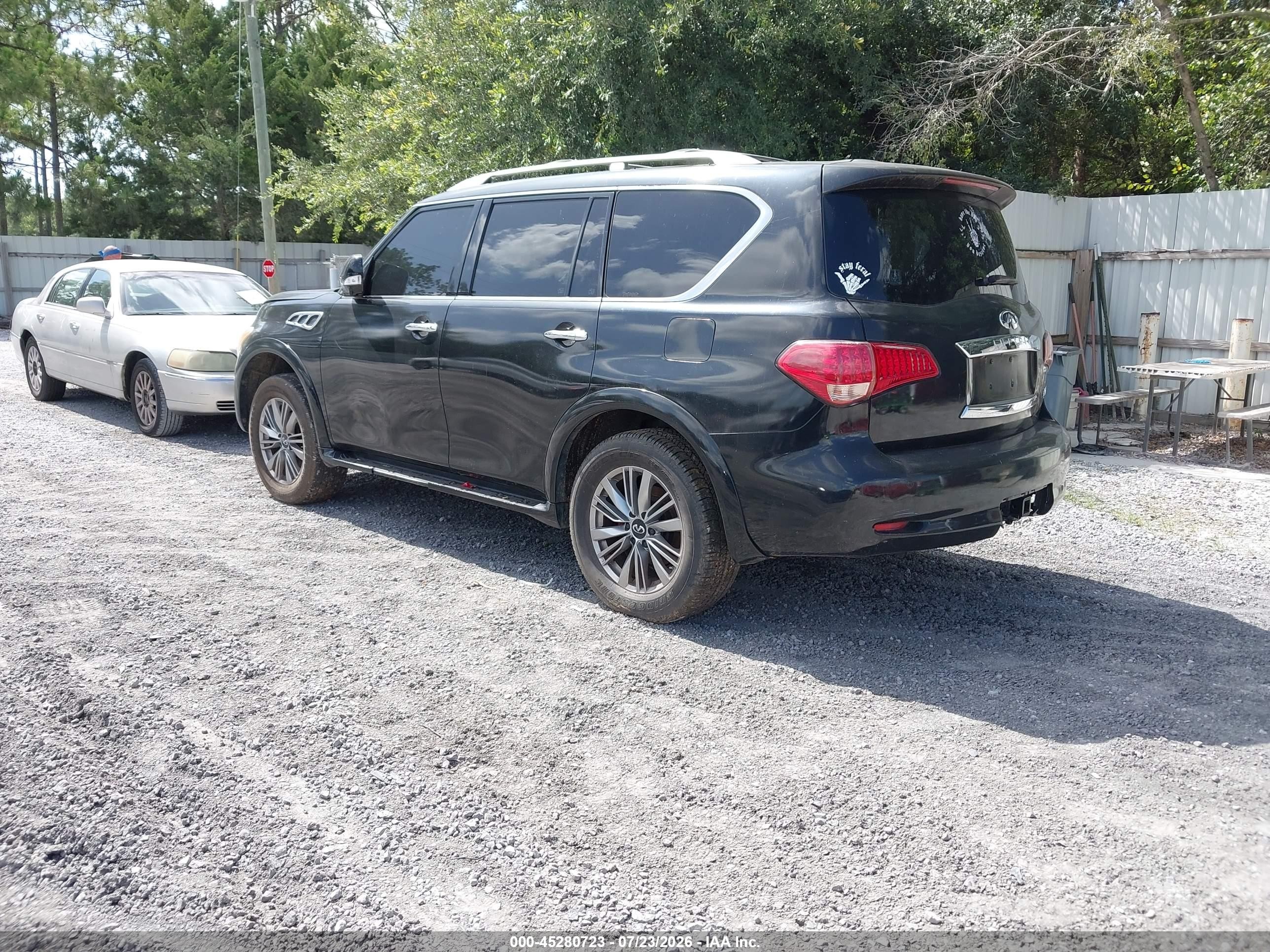 2011 Infiniti Qx56   Black vin: JN8AZ2NF7B9503823