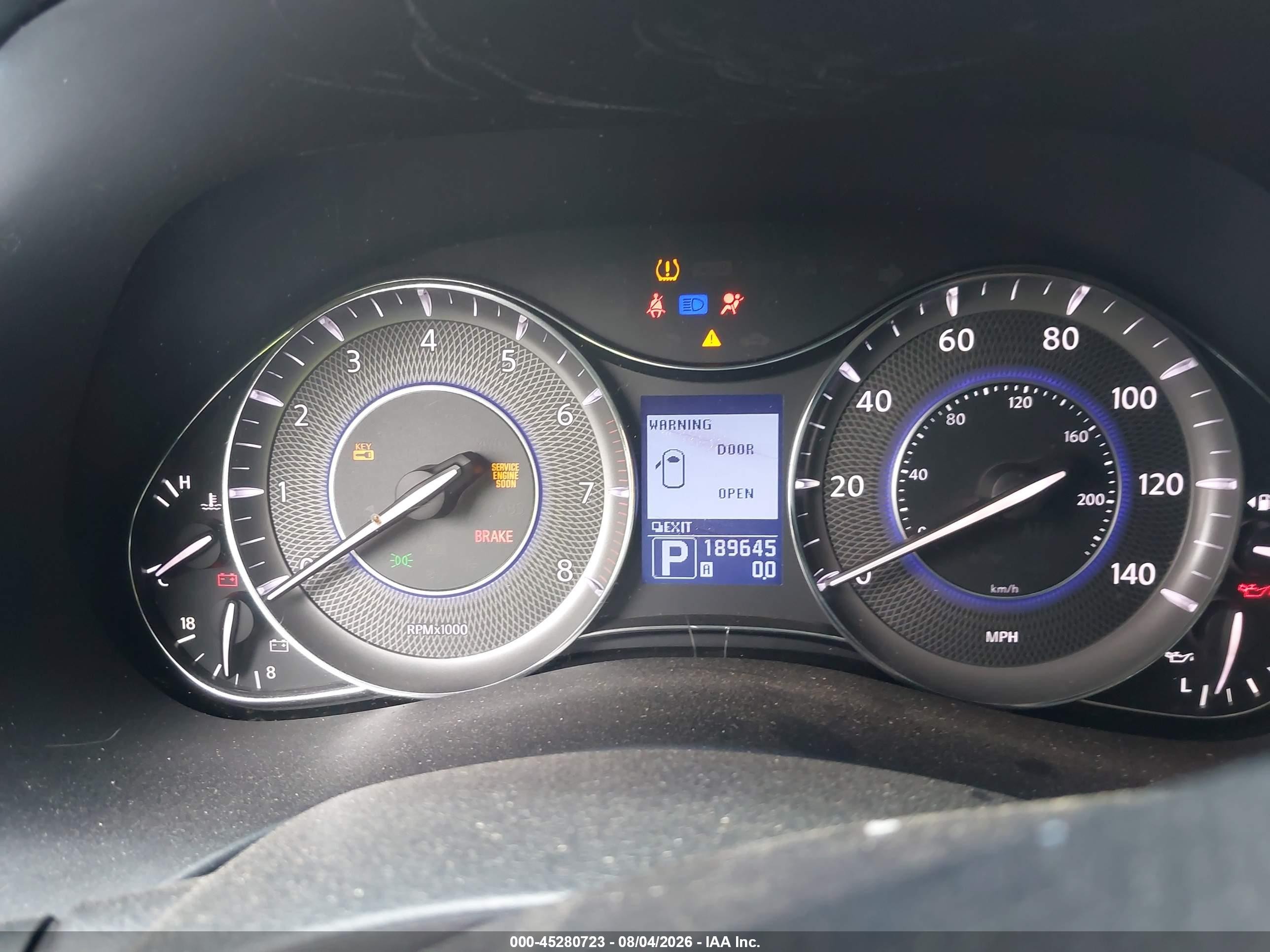2011 Infiniti Qx56   Black vin: JN8AZ2NF7B9503823