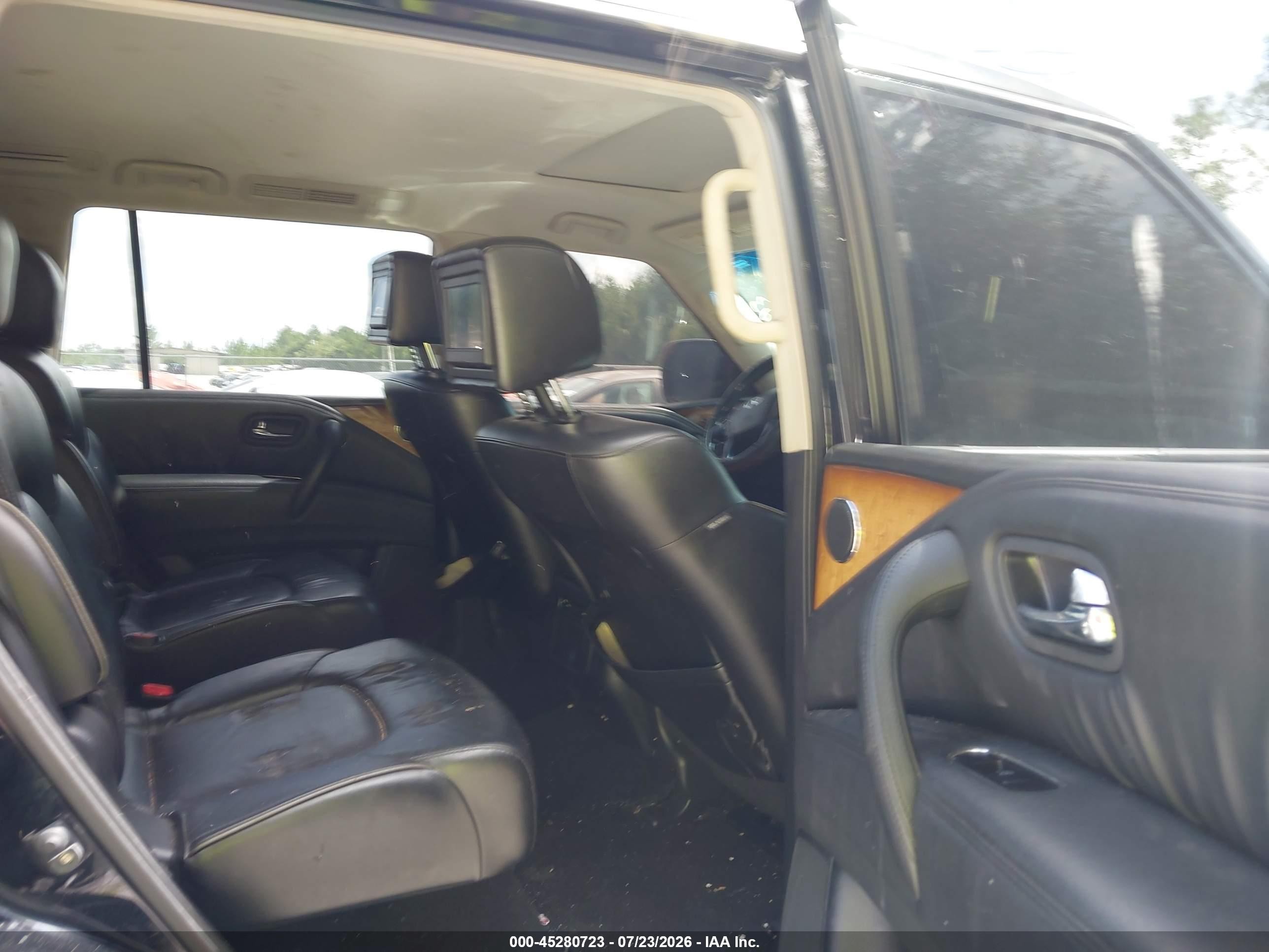 2011 Infiniti Qx56   Black vin: JN8AZ2NF7B9503823