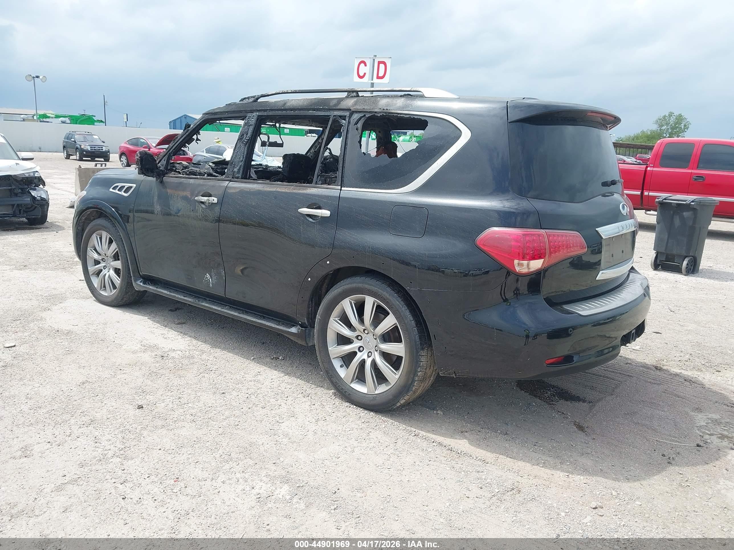 2012 Infiniti Qx56   Черный vin: JN8AZ2NF7C9519473