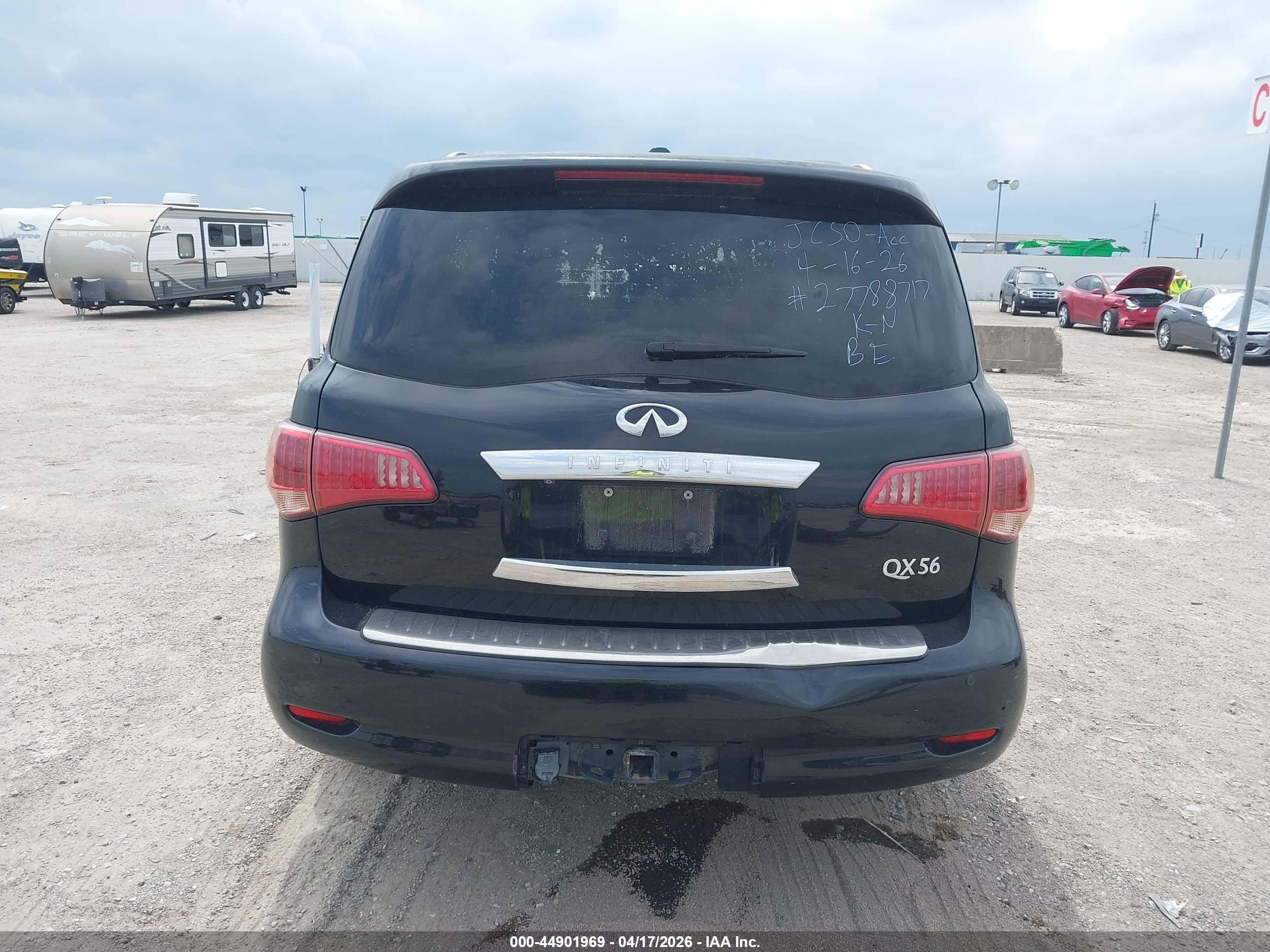 2012 Infiniti Qx56   Черный vin: JN8AZ2NF7C9519473
