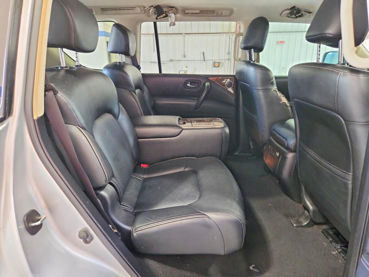2015 Infiniti Qx80 Base Silver vin: JN8AZ2NF7F9571903
