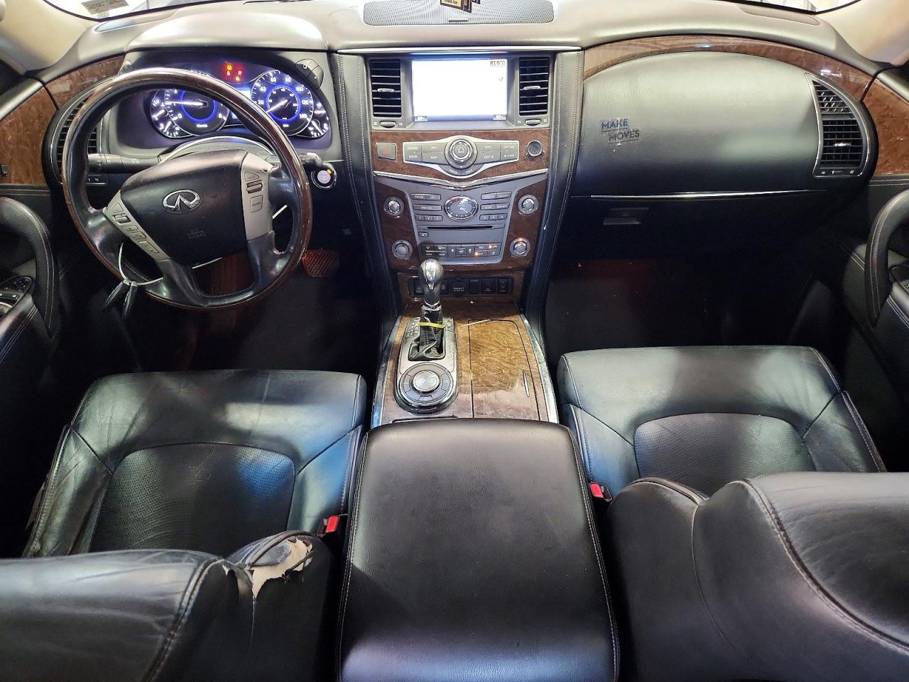 2015 Infiniti Qx80 Base Silver vin: JN8AZ2NF7F9571903