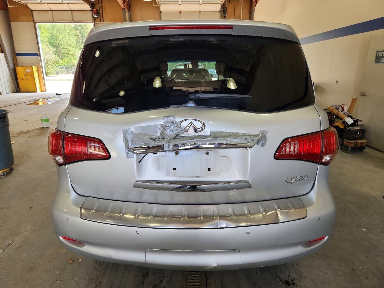 2015 Infiniti Qx80 Base Silver vin: JN8AZ2NF7F9571903