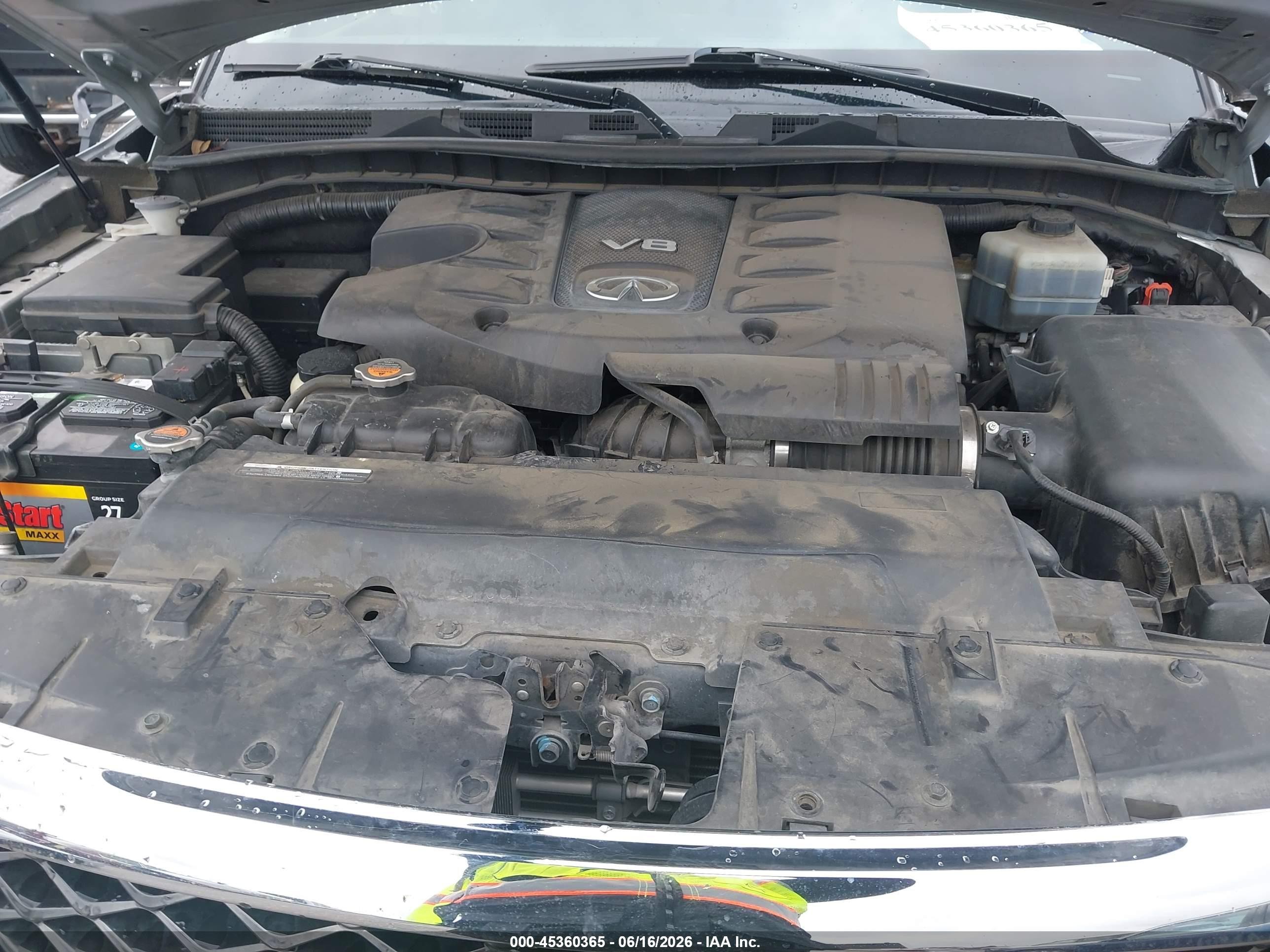 2015 Infiniti Qx80   Silver vin: JN8AZ2NF7F9572369