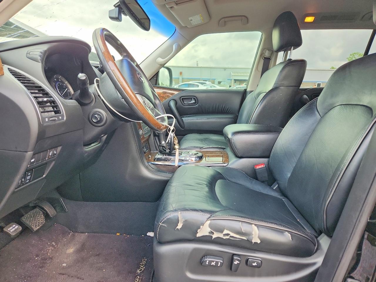 2015 Infiniti Qx80 Base Black vin: JN8AZ2NF7F9572808