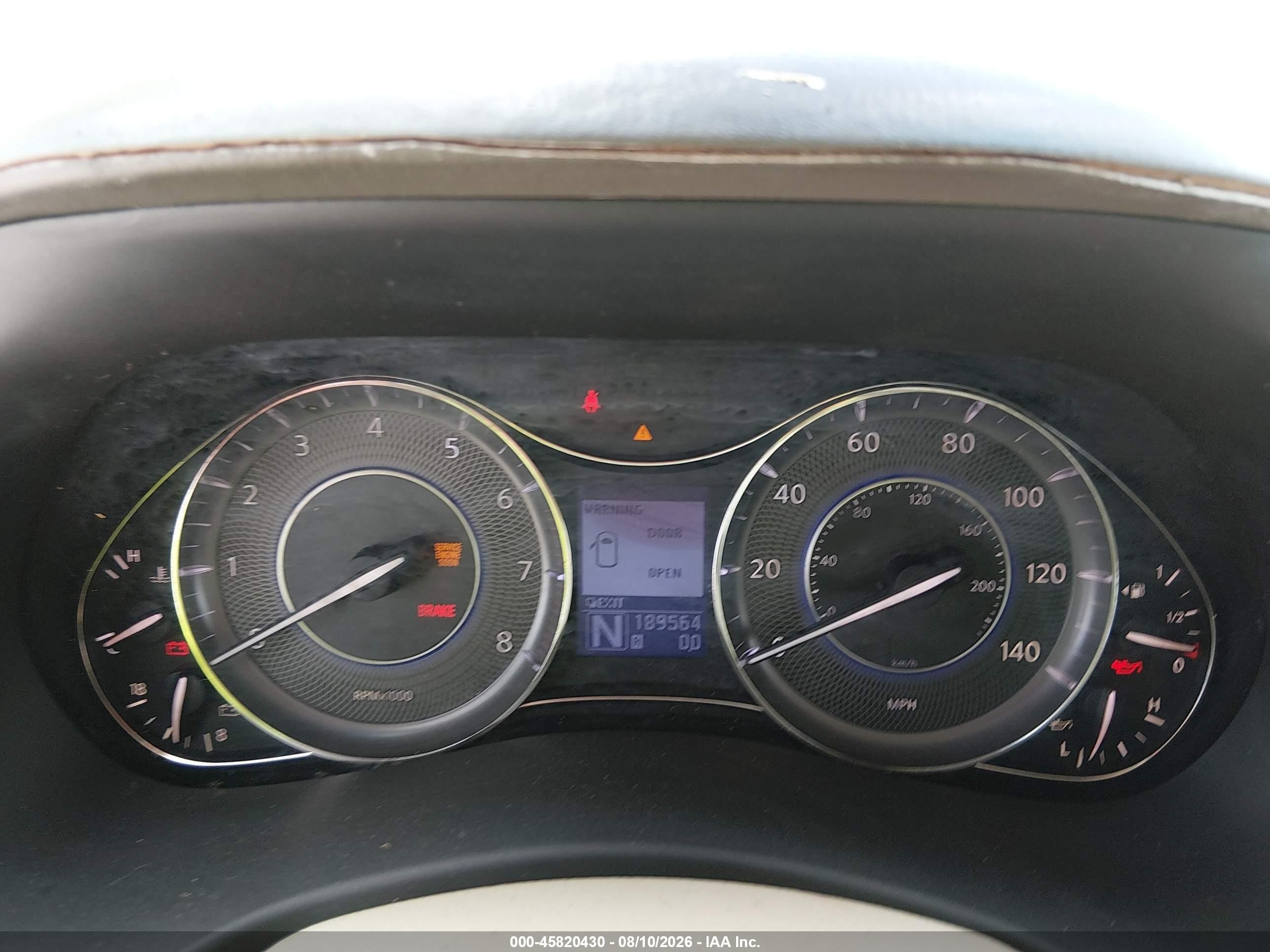 2011 Infiniti Qx56   White vin: JN8AZ2NF8B9500171