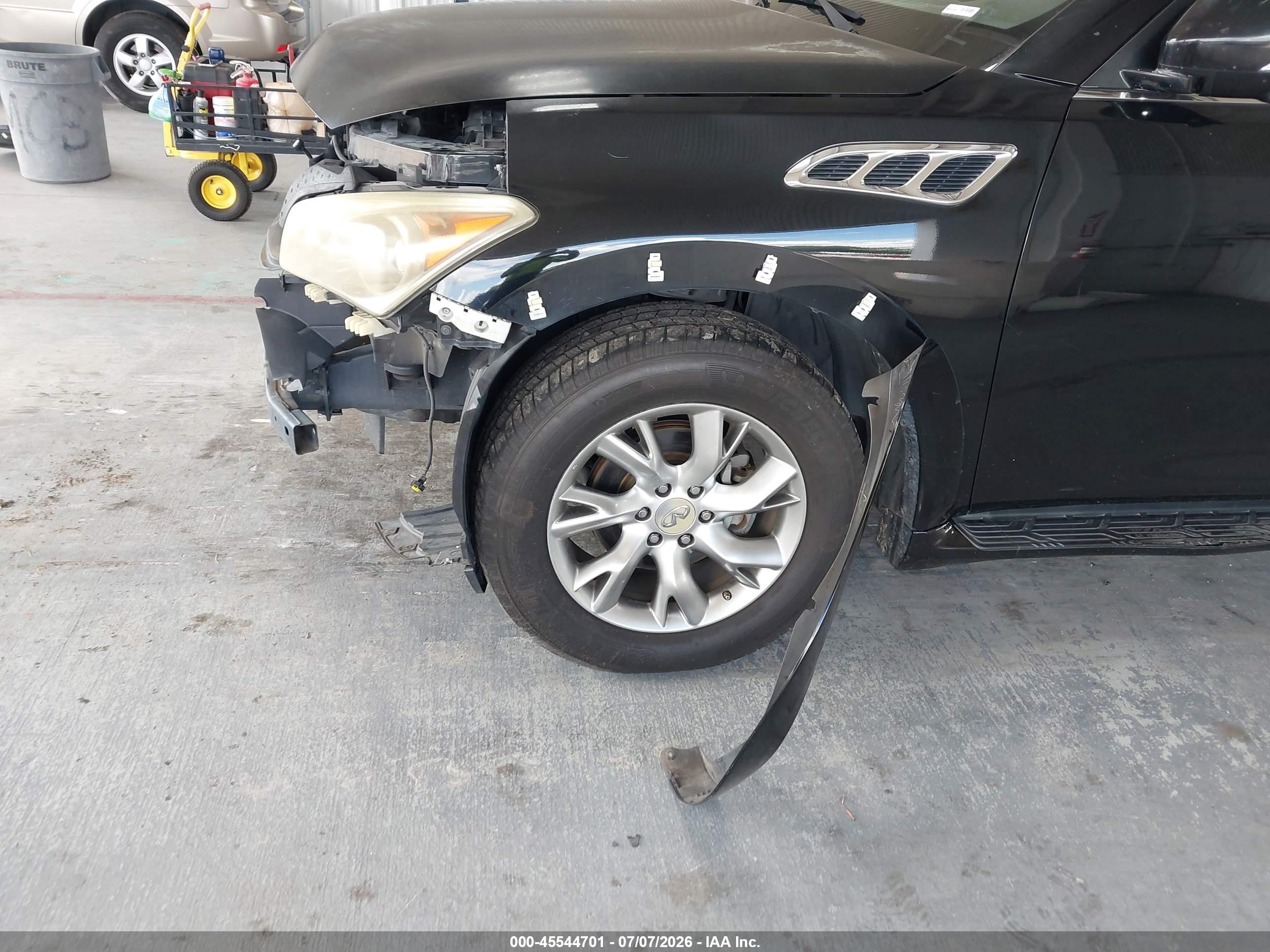 2011 Infiniti Qx56   Black vin: JN8AZ2NF8B9501191