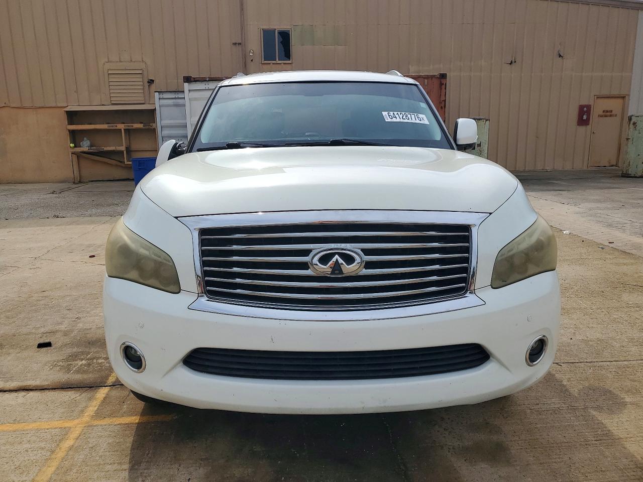 2011 Infiniti Qx56 Base White vin: JN8AZ2NF8B9503801
