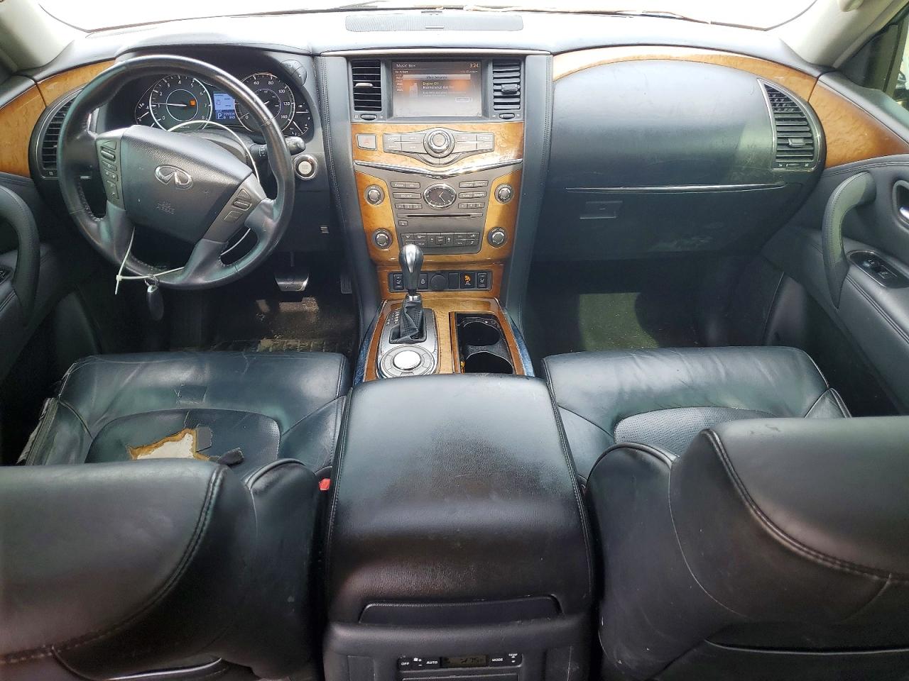 2011 Infiniti Qx56 Base White vin: JN8AZ2NF8B9503801