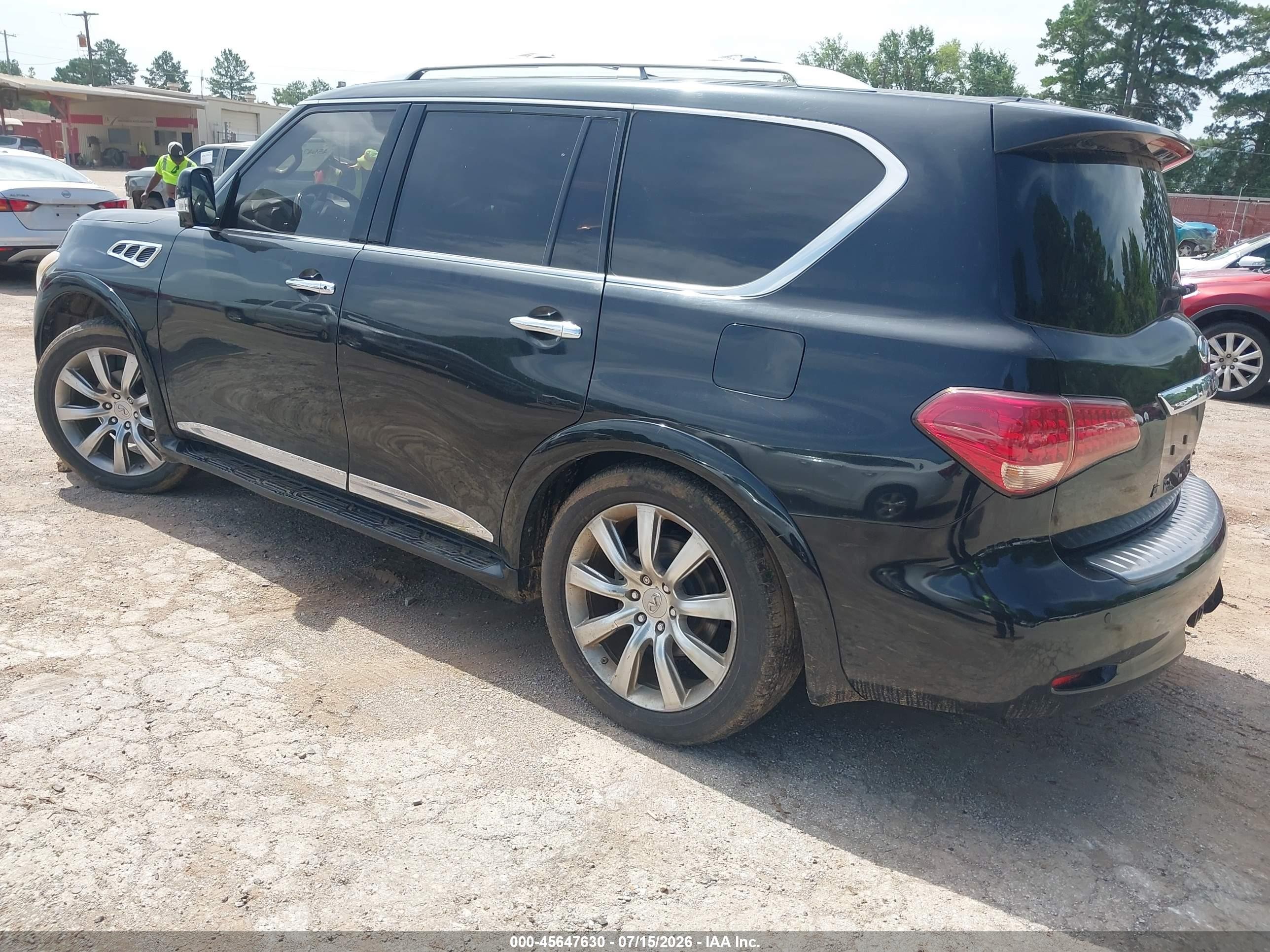 2011 Infiniti Qx56   Black vin: JN8AZ2NF8B9504155