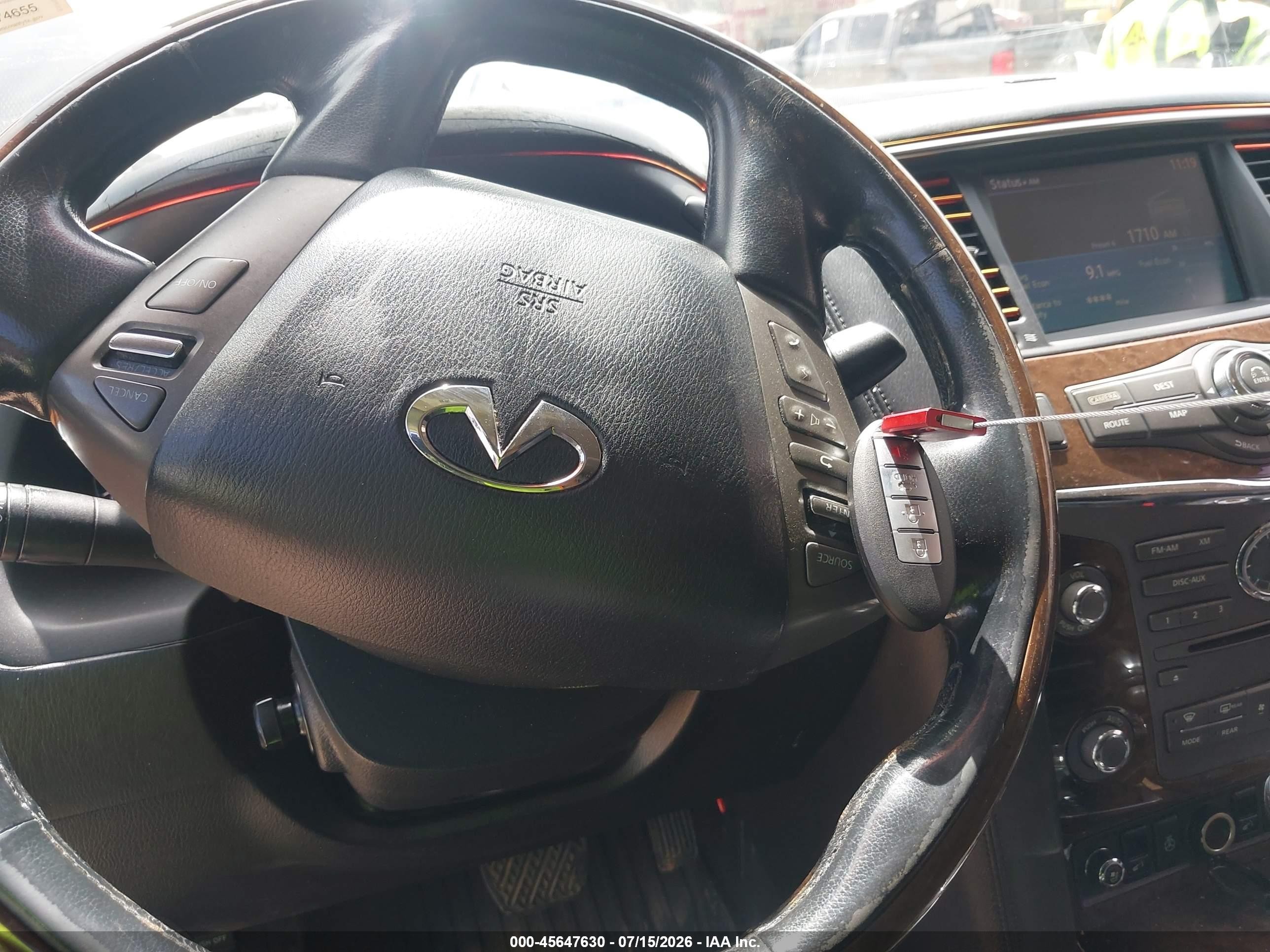 2011 Infiniti Qx56   Black vin: JN8AZ2NF8B9504155