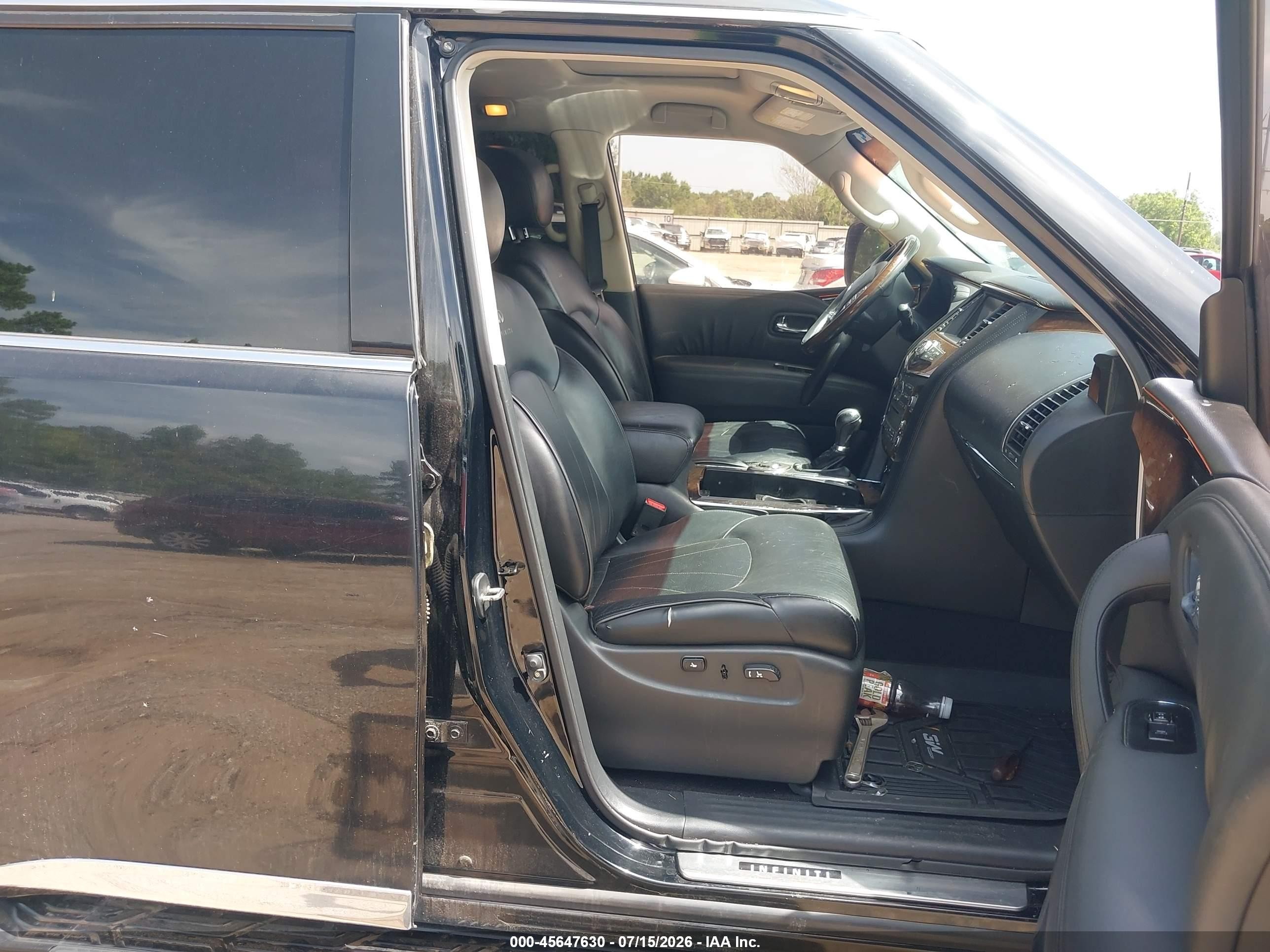 2011 Infiniti Qx56   Black vin: JN8AZ2NF8B9504155