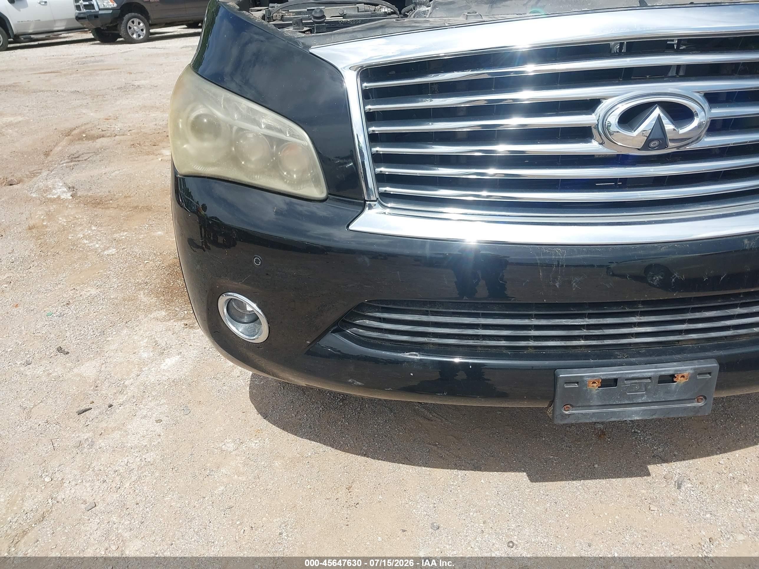 2011 Infiniti Qx56   Black vin: JN8AZ2NF8B9504155