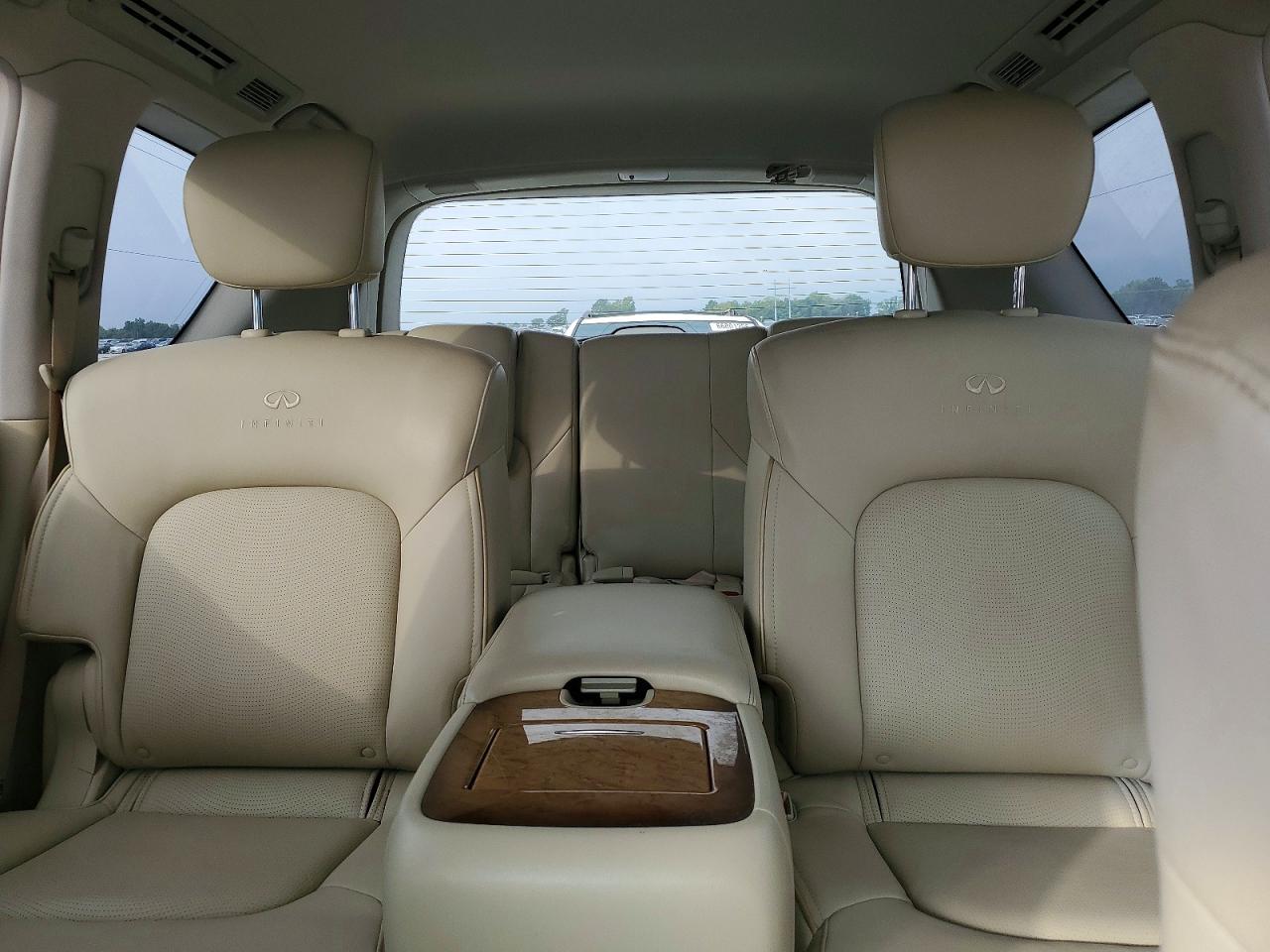 2012 Infiniti Qx56 Base White vin: JN8AZ2NF8C9515531