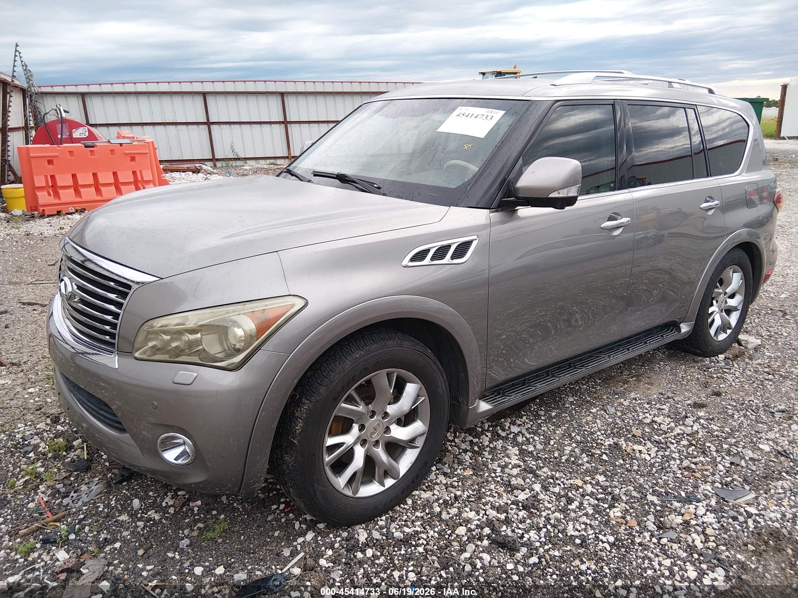 2012 Infiniti Qx56 Золотой vin: JN8AZ2NF8C9518719