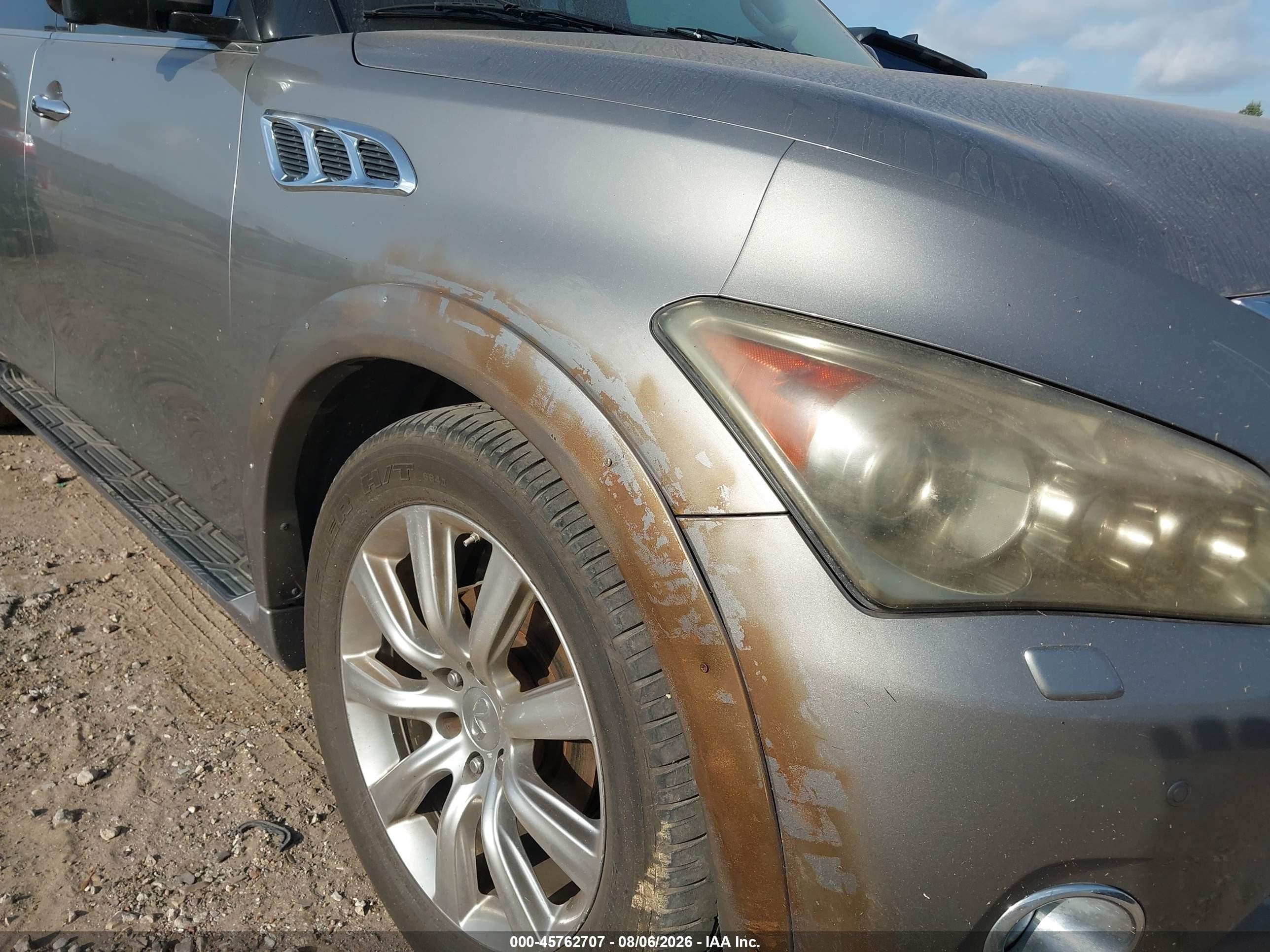 2012 Infiniti Qx56   Brown vin: JN8AZ2NF8C9519319