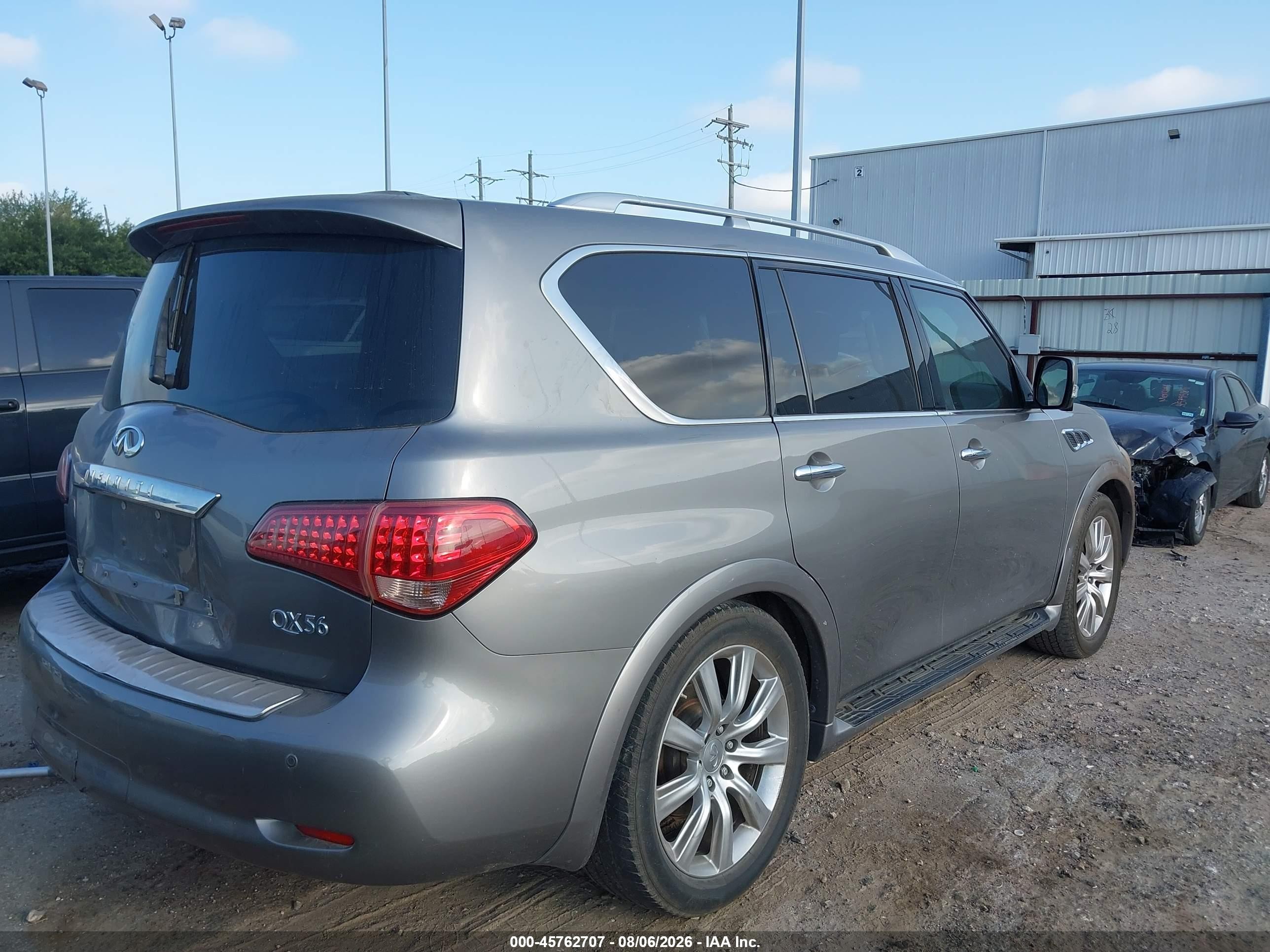 2012 Infiniti Qx56   Brown vin: JN8AZ2NF8C9519319