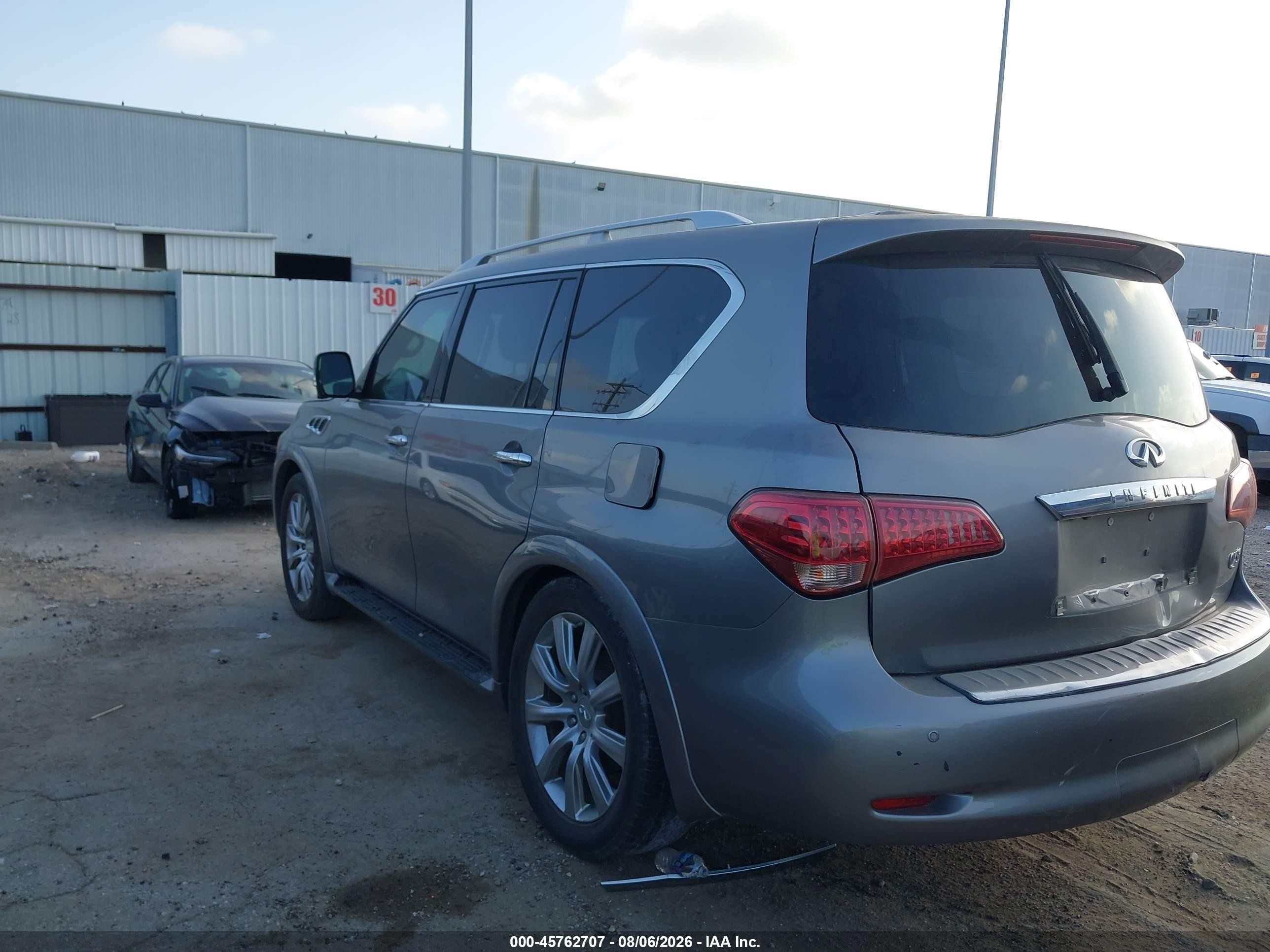 2012 Infiniti Qx56   Brown vin: JN8AZ2NF8C9519319