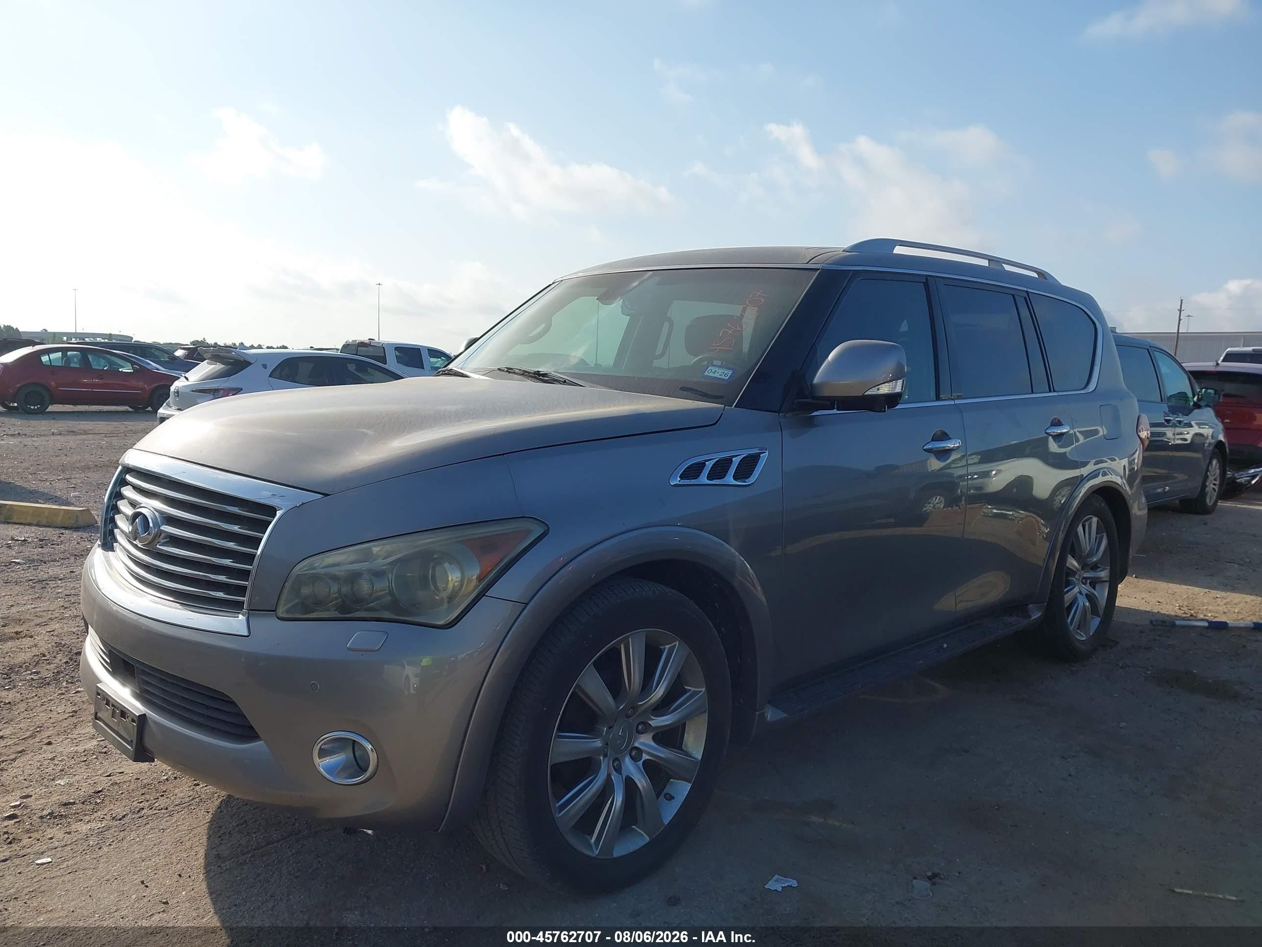 2012 Infiniti Qx56   Brown vin: JN8AZ2NF8C9519319