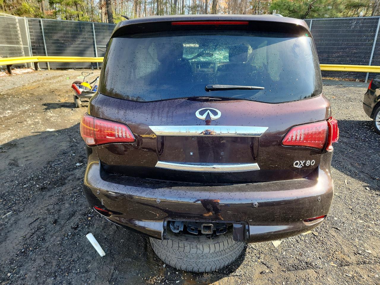 2014 Infiniti Qx80 Base Бордовый vin: JN8AZ2NF8E9554168