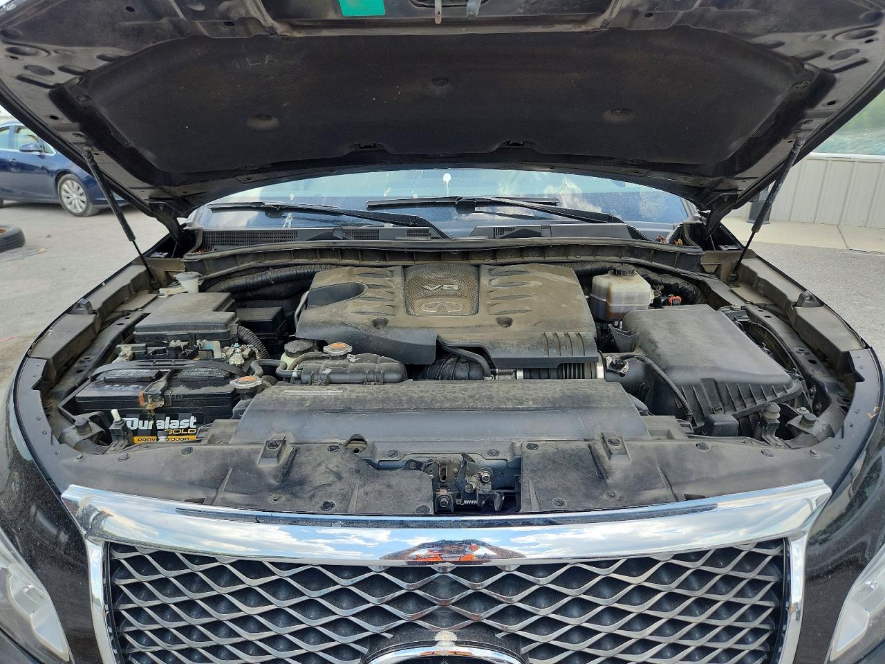 2015 Infiniti Qx80 Base Black vin: JN8AZ2NF8F9574261