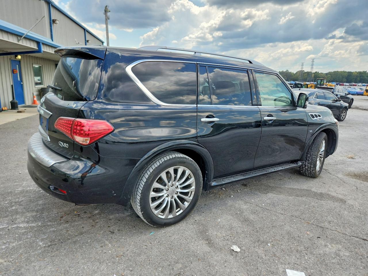 2015 Infiniti Qx80 Base Black vin: JN8AZ2NF8F9574261