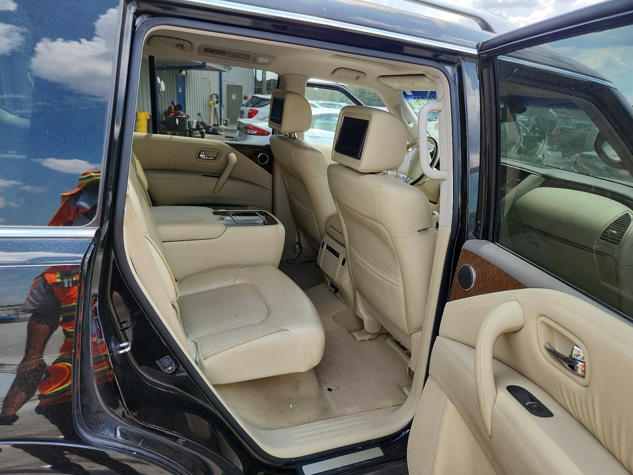 2015 Infiniti Qx80 Base Black vin: JN8AZ2NF8F9574261