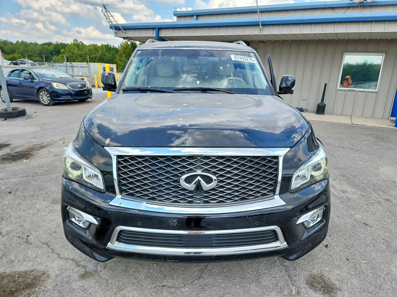 2015 Infiniti Qx80 Base Black vin: JN8AZ2NF8F9574261