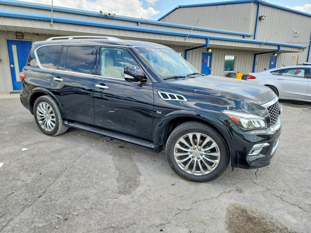 2015 Infiniti Qx80 Base Black vin: JN8AZ2NF8F9574261